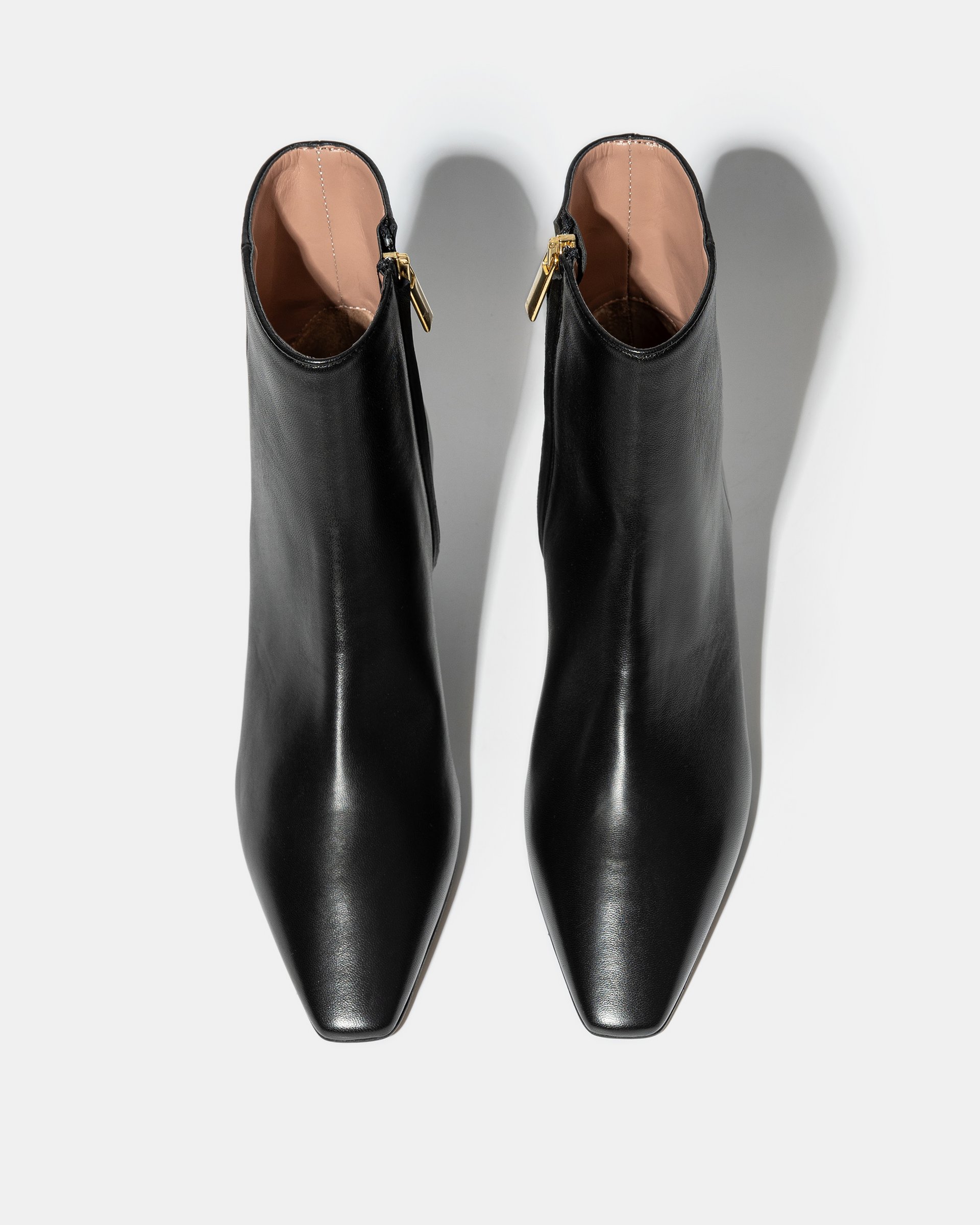 Черные кожаные ботильоны - Image 3 of 4