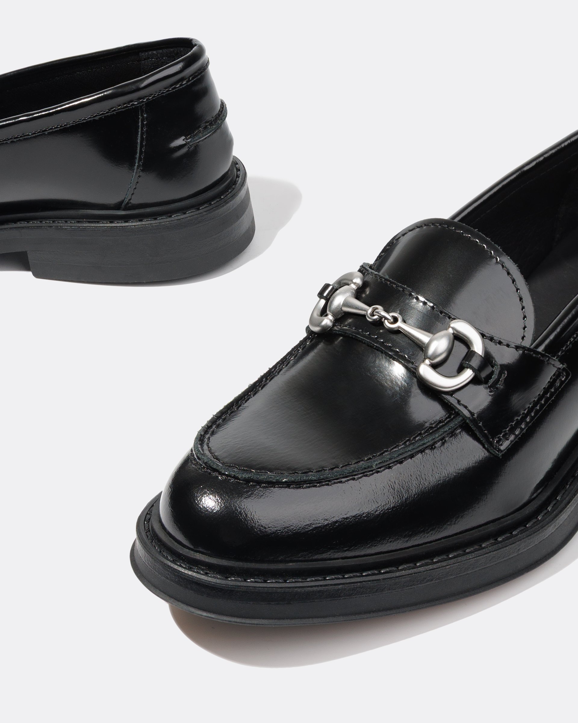 Черные кожаные лоферы - Image 5 of 5