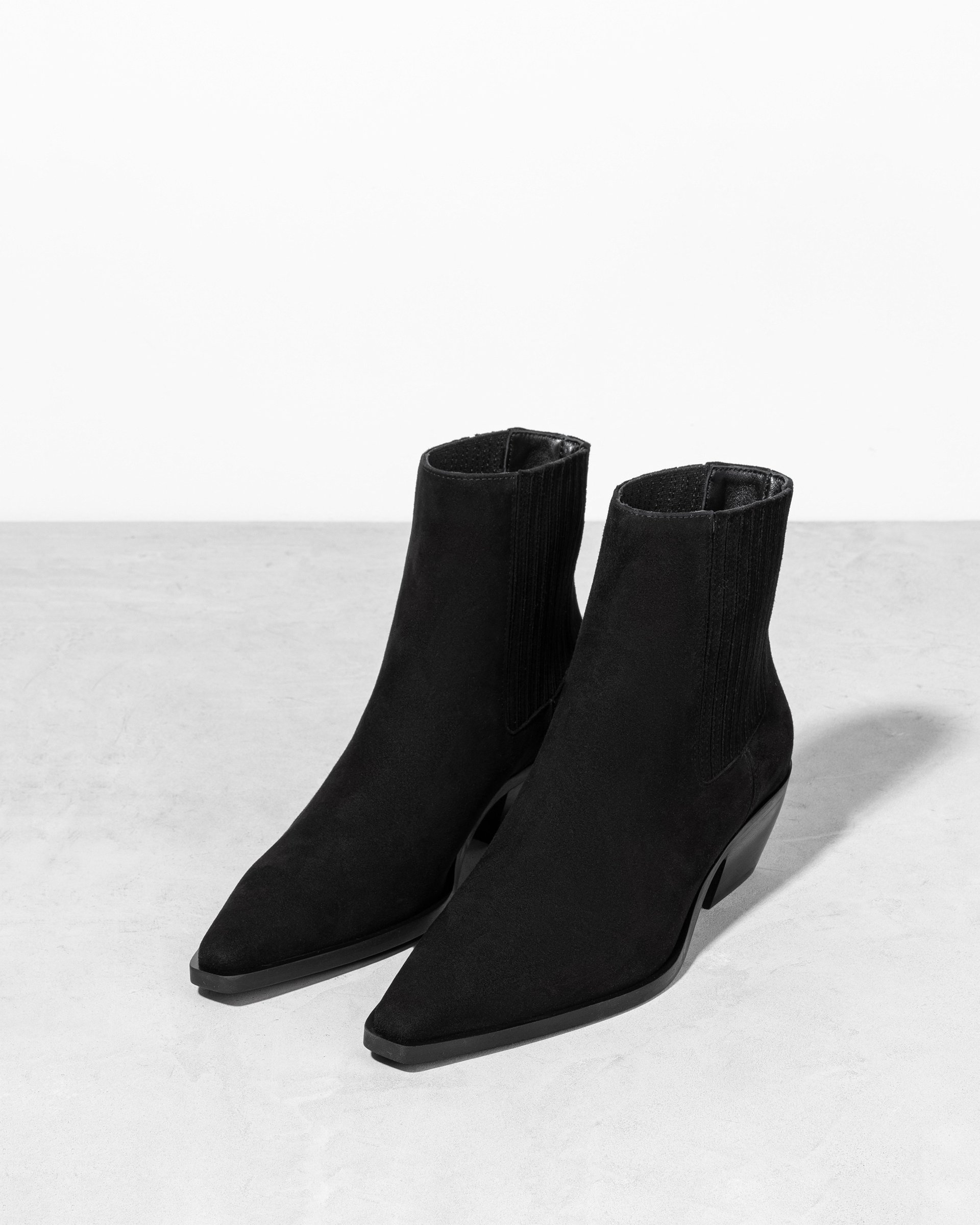 Черные замшевые ботильоны - Image 2 of 5