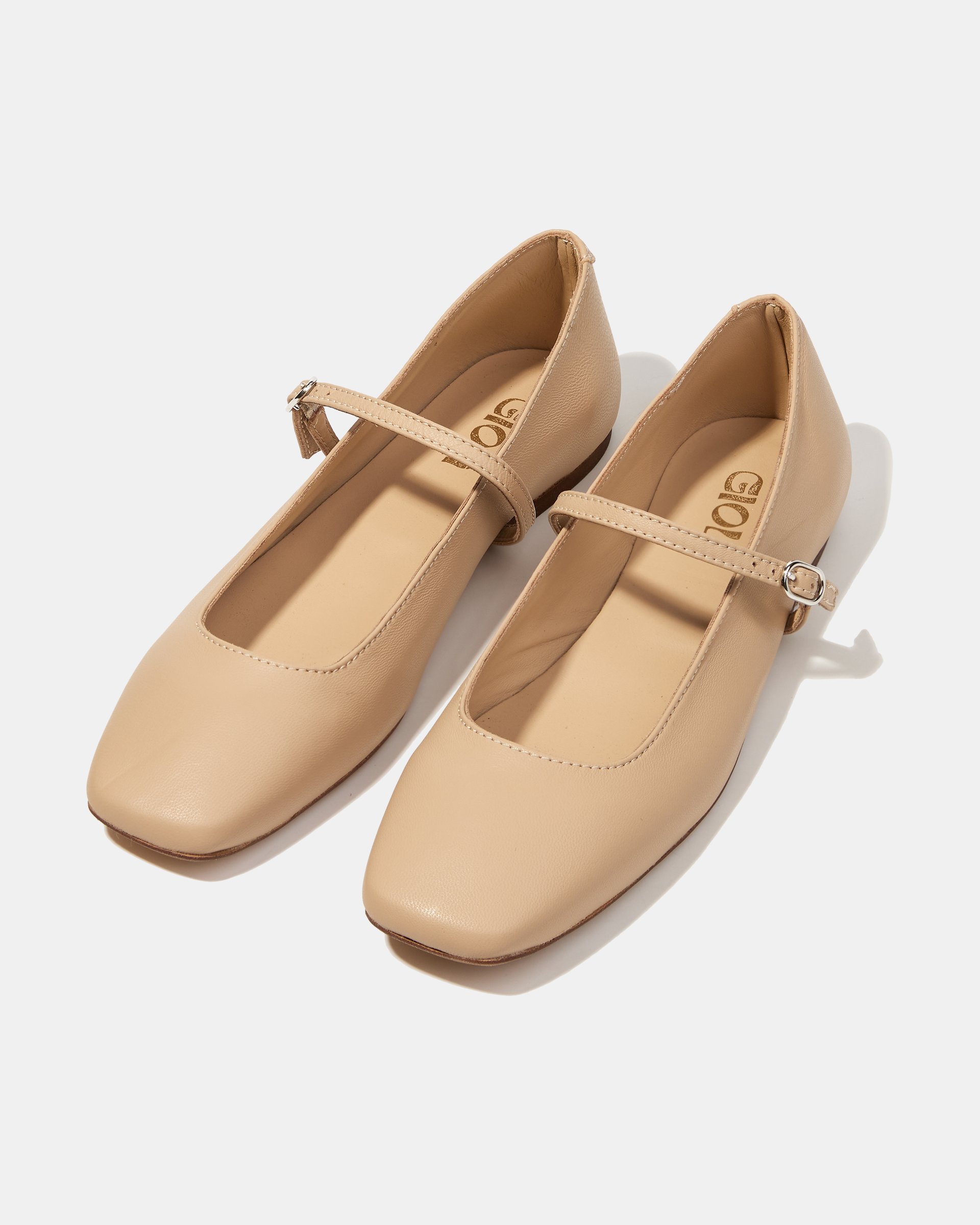 Бежевые балетки из натуральной кожи - Image 2 of 4