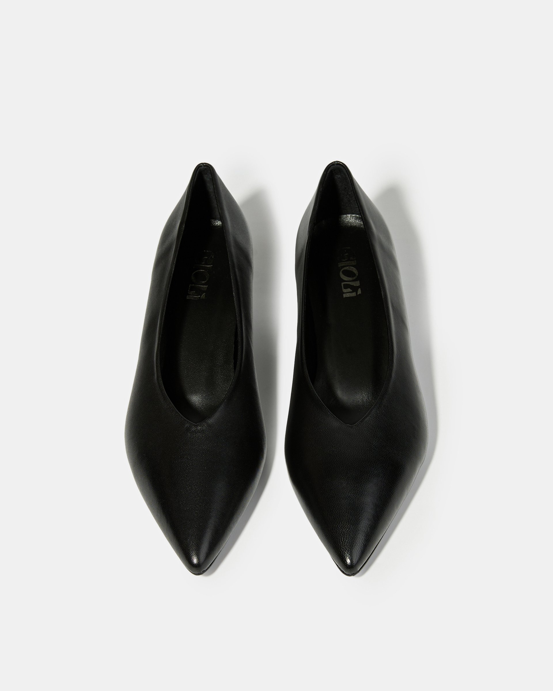 Черные кожаные туфли - Image 3 of 5