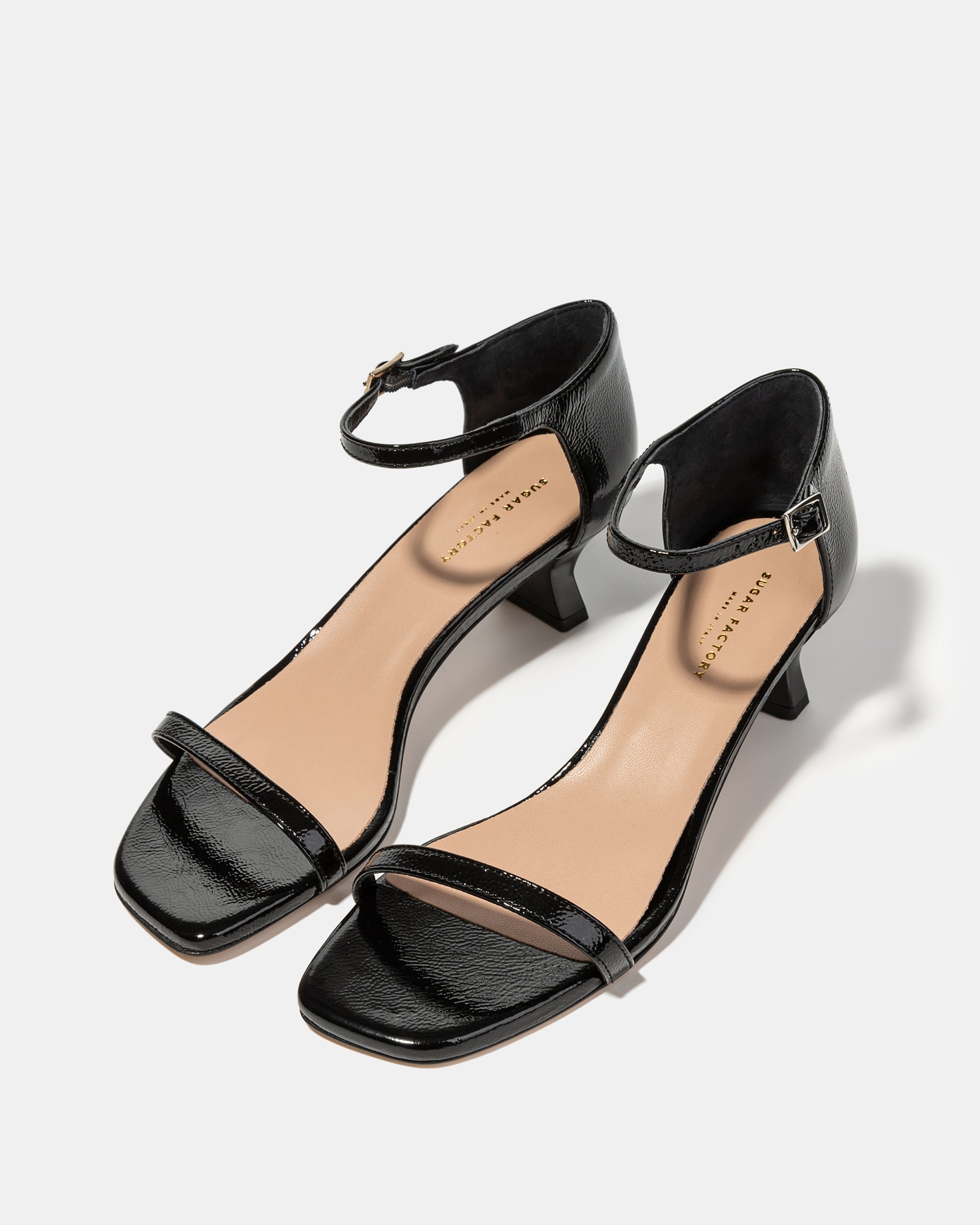 Черные кожаные босоножки - Image 2 of 4