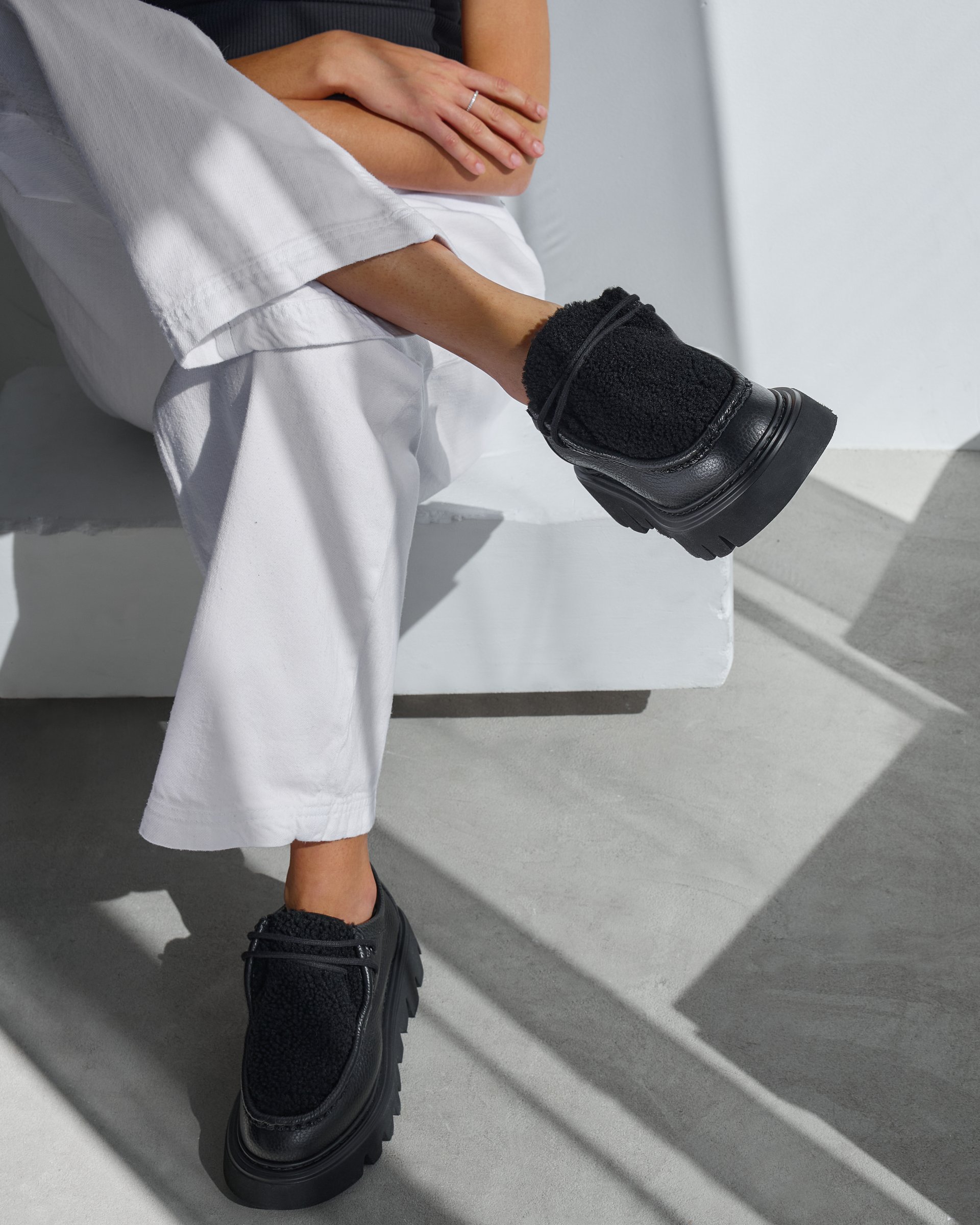 Черные кожаные полуботинки - Image 5 of 6