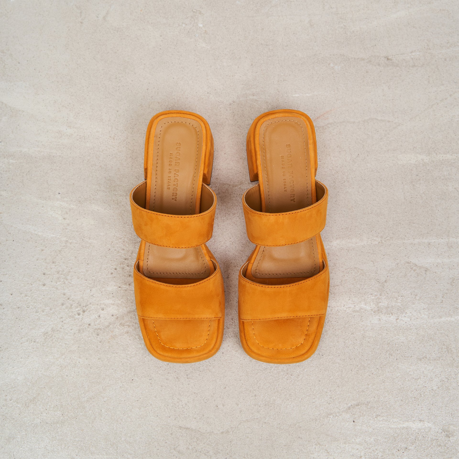 Оранжевые замшевые мюли - Image 2 of 6