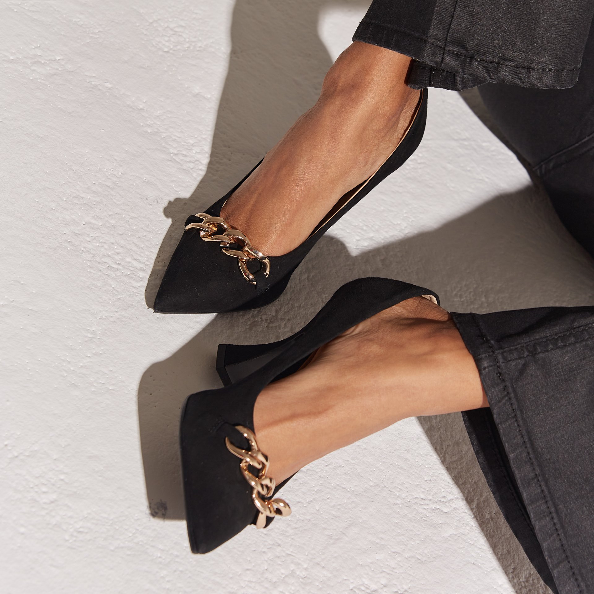 Черные замшевые туфли - Image 5 of 5