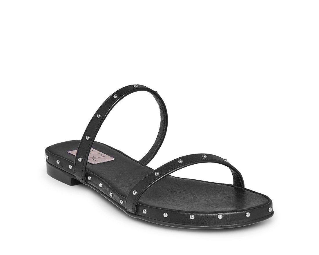 Чёрные кожаные сандалии - Image 2 of 4