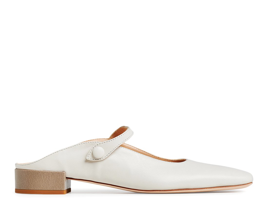 Белые кожаные туфли - Main image