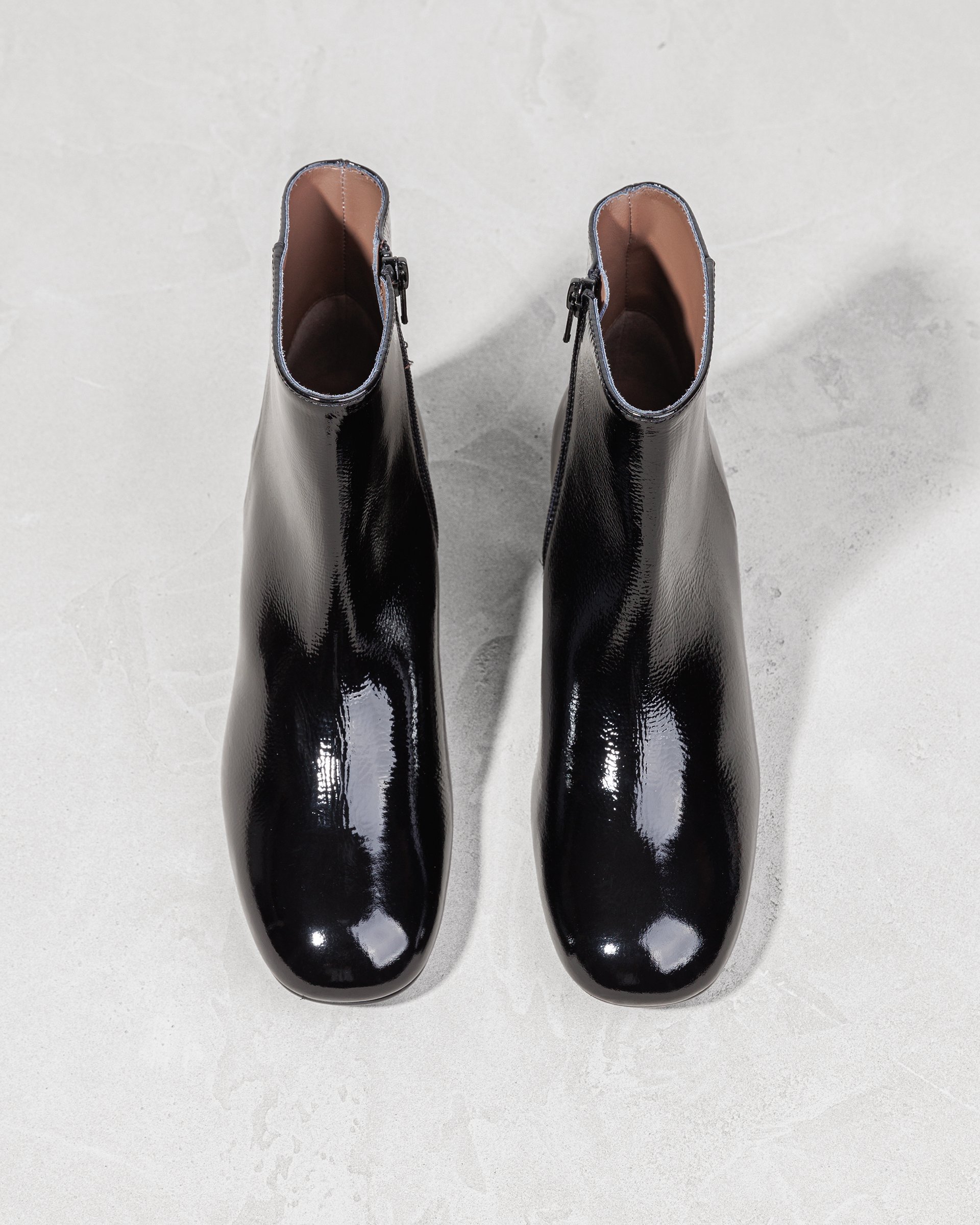 Черные лакированные ботильоны - Image 3 of 6