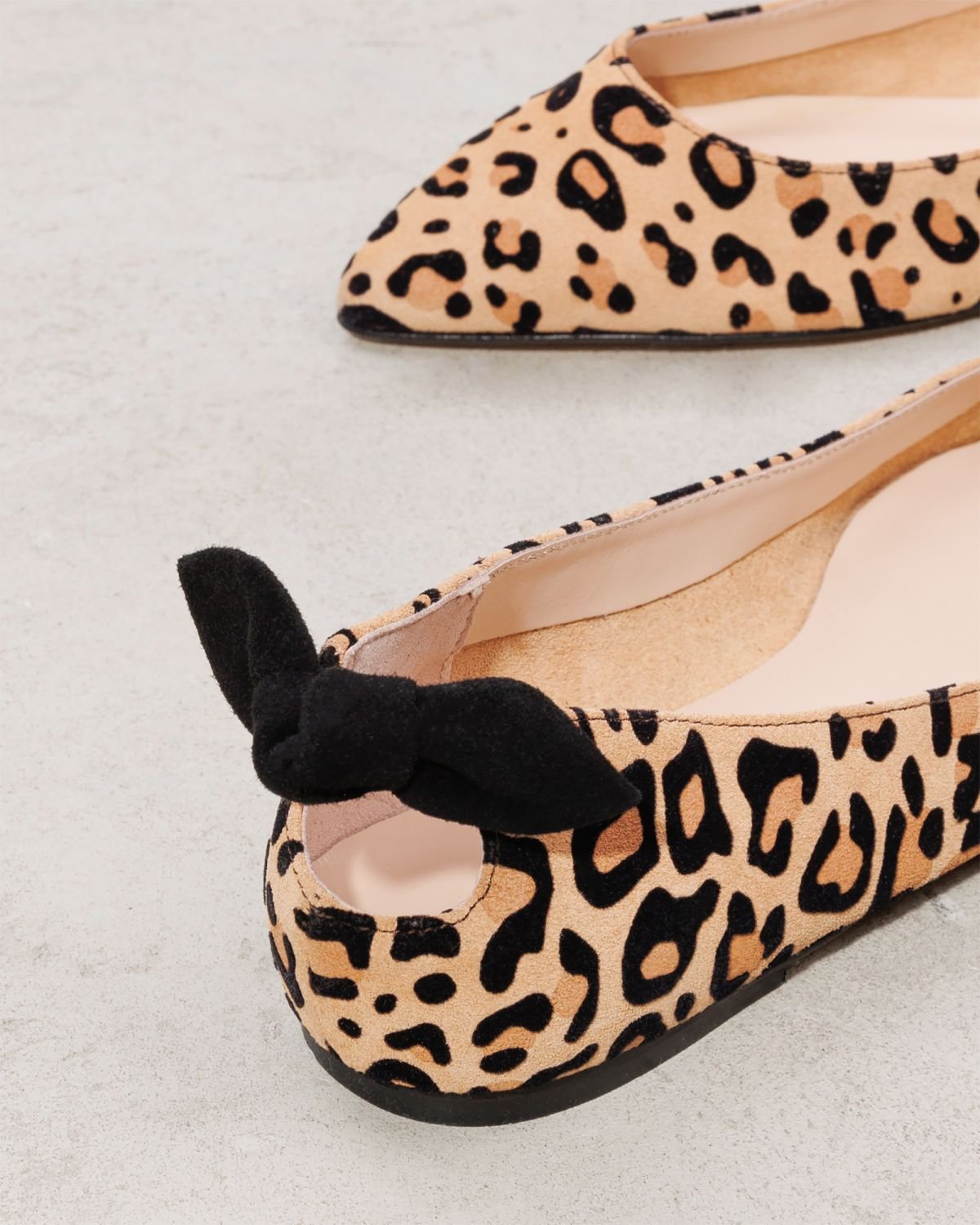 Леопардовые замшевые балетки - Image 4 of 7