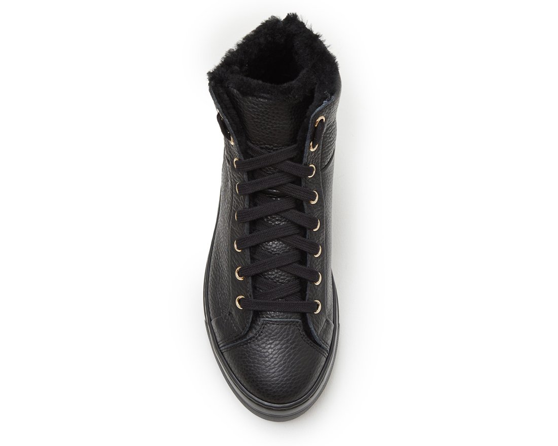 Зимние кожаные кеды - Image 4 of 5