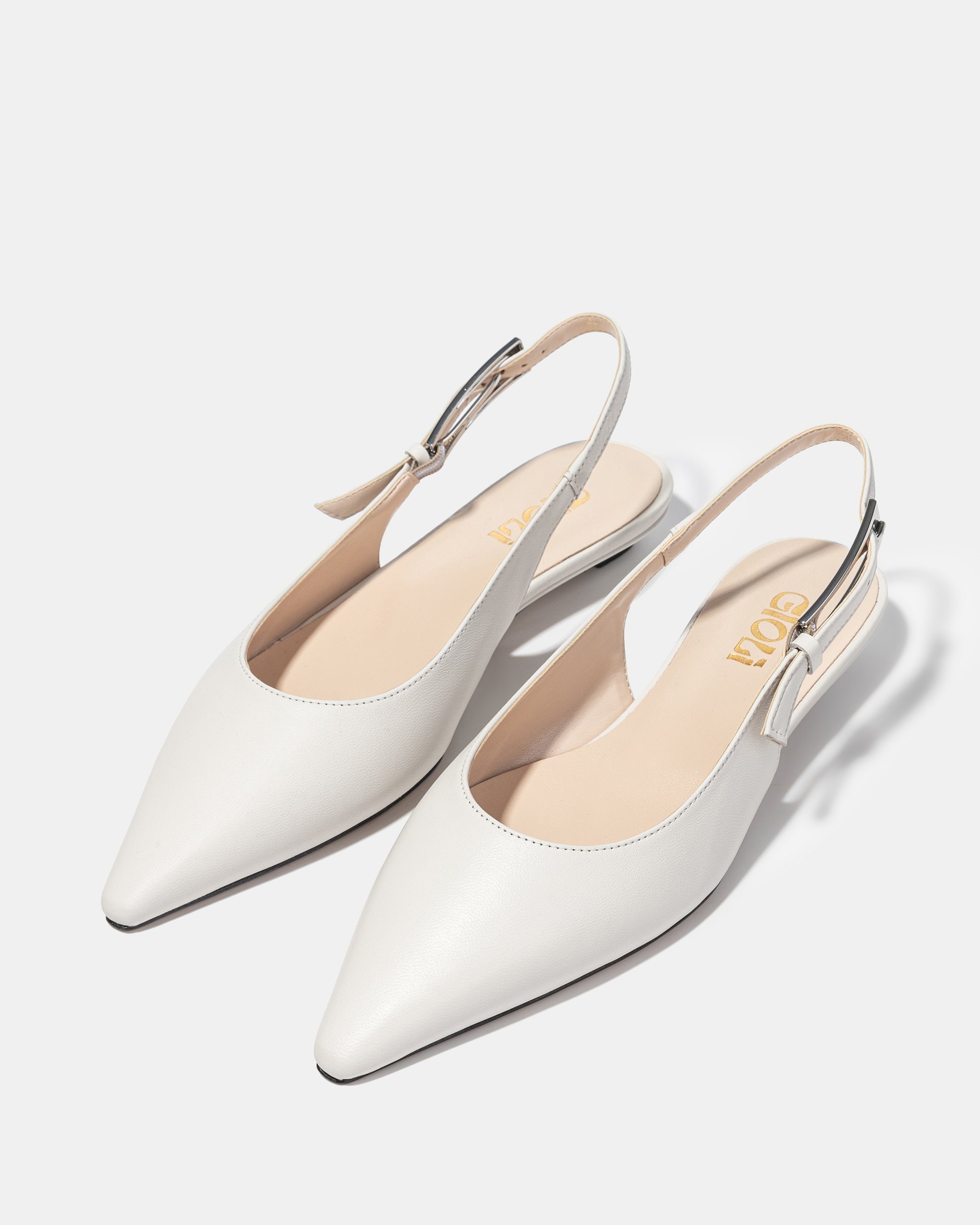 Белые туфли из натуральной кожи - Image 2 of 4