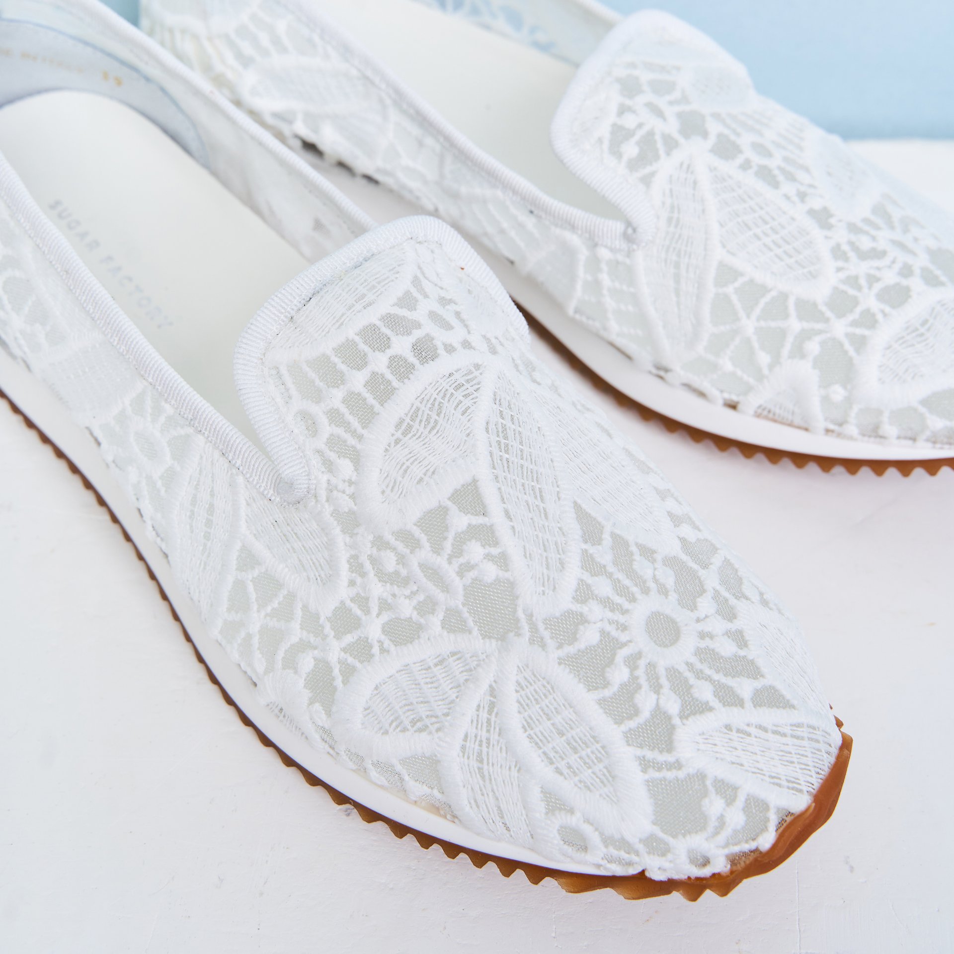 Белые текстильные кеды - Image 3 of 6