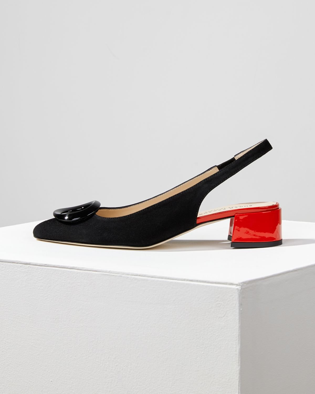 Черные замшевые туфли - Main image