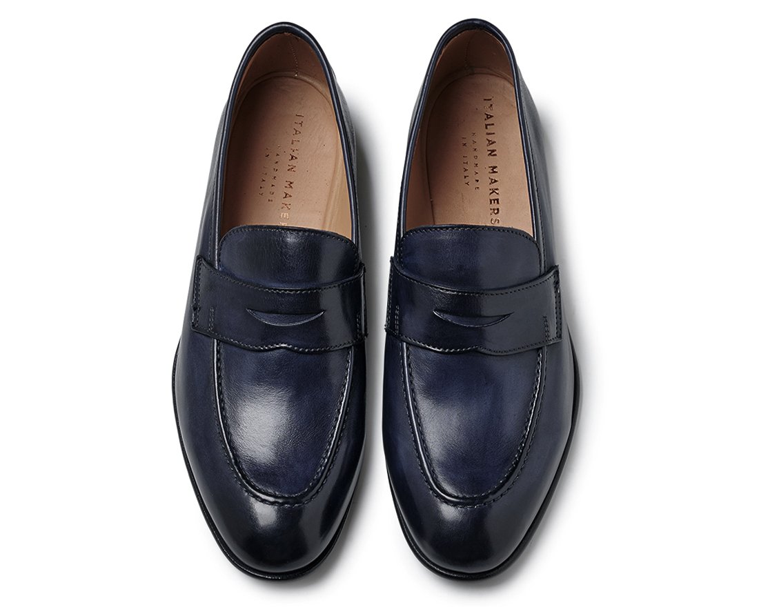 Мужские черные кожаные лоферы - Image 3 of 4