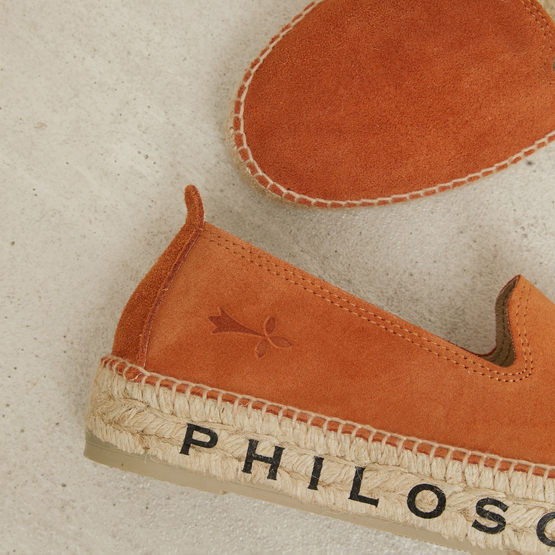 Коричневые замшевые эспадрильи - Image 3 of 5