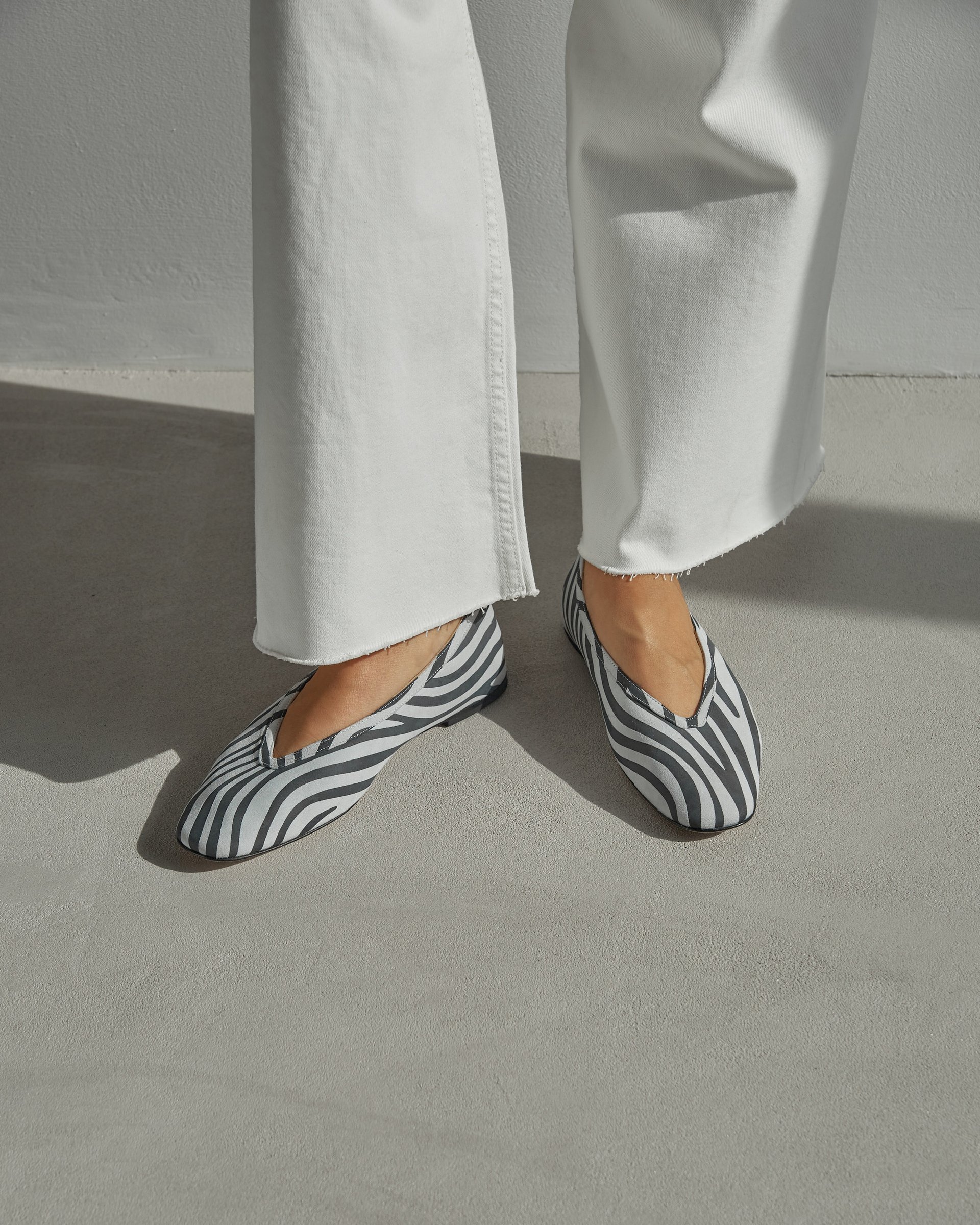 Кожаные балетки - Image 5 of 6