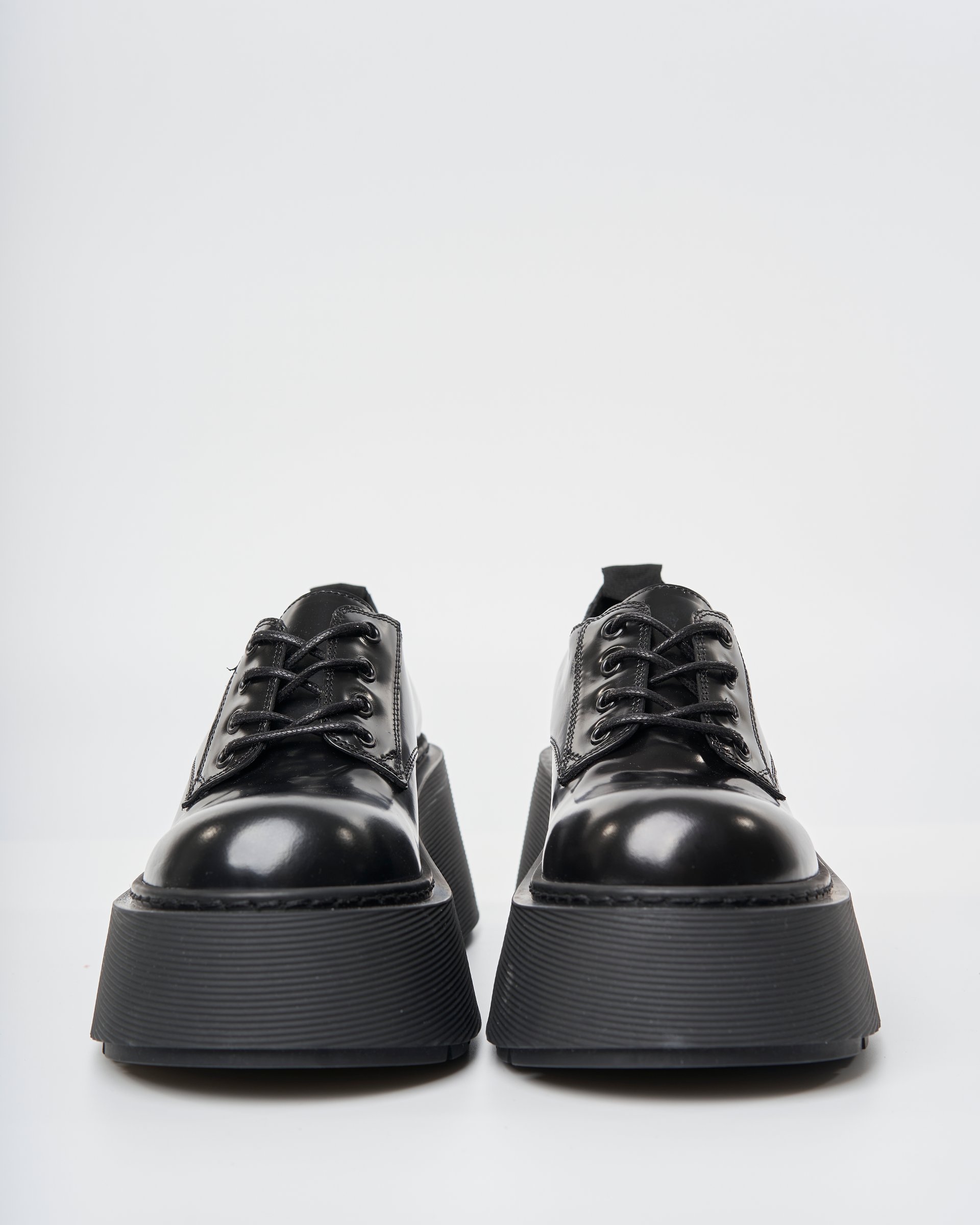 Черные кожаные полуботинки - Image 4 of 6