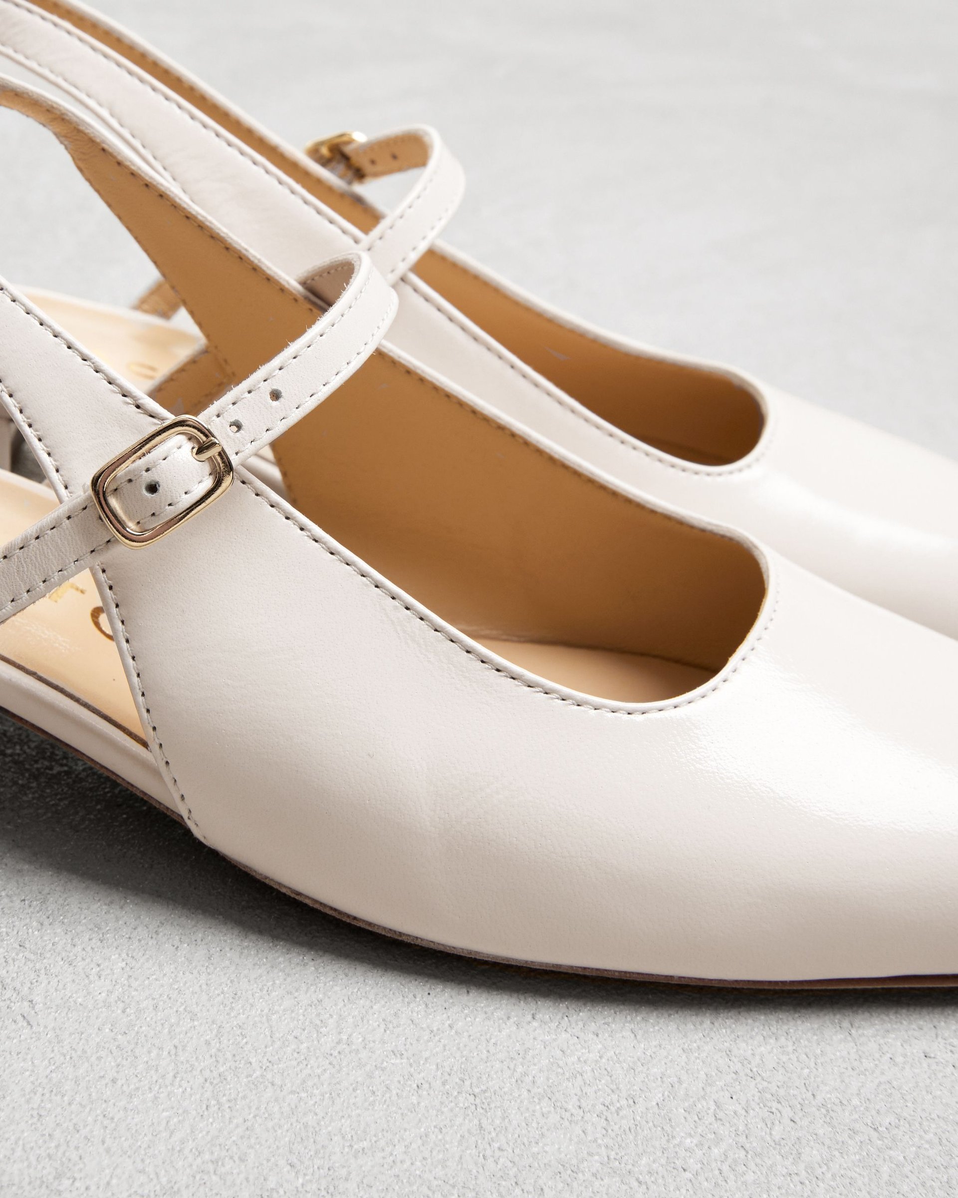 Молочные кожаные туфли - Image 4 of 7