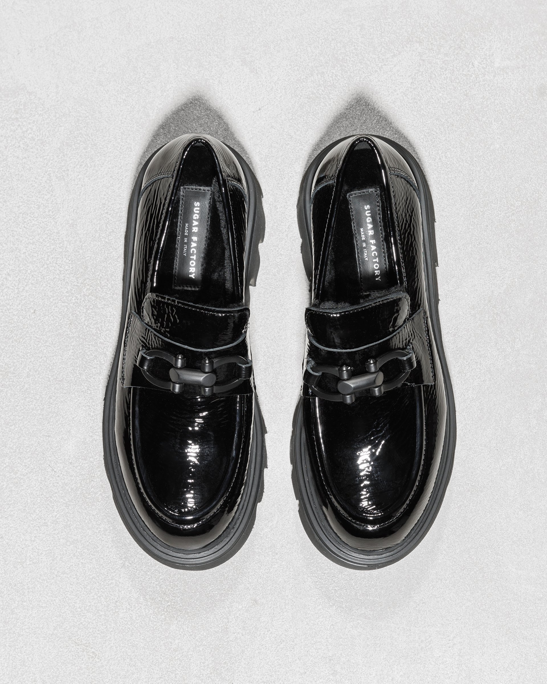 Черные лаковые лоферы - Image 2 of 5
