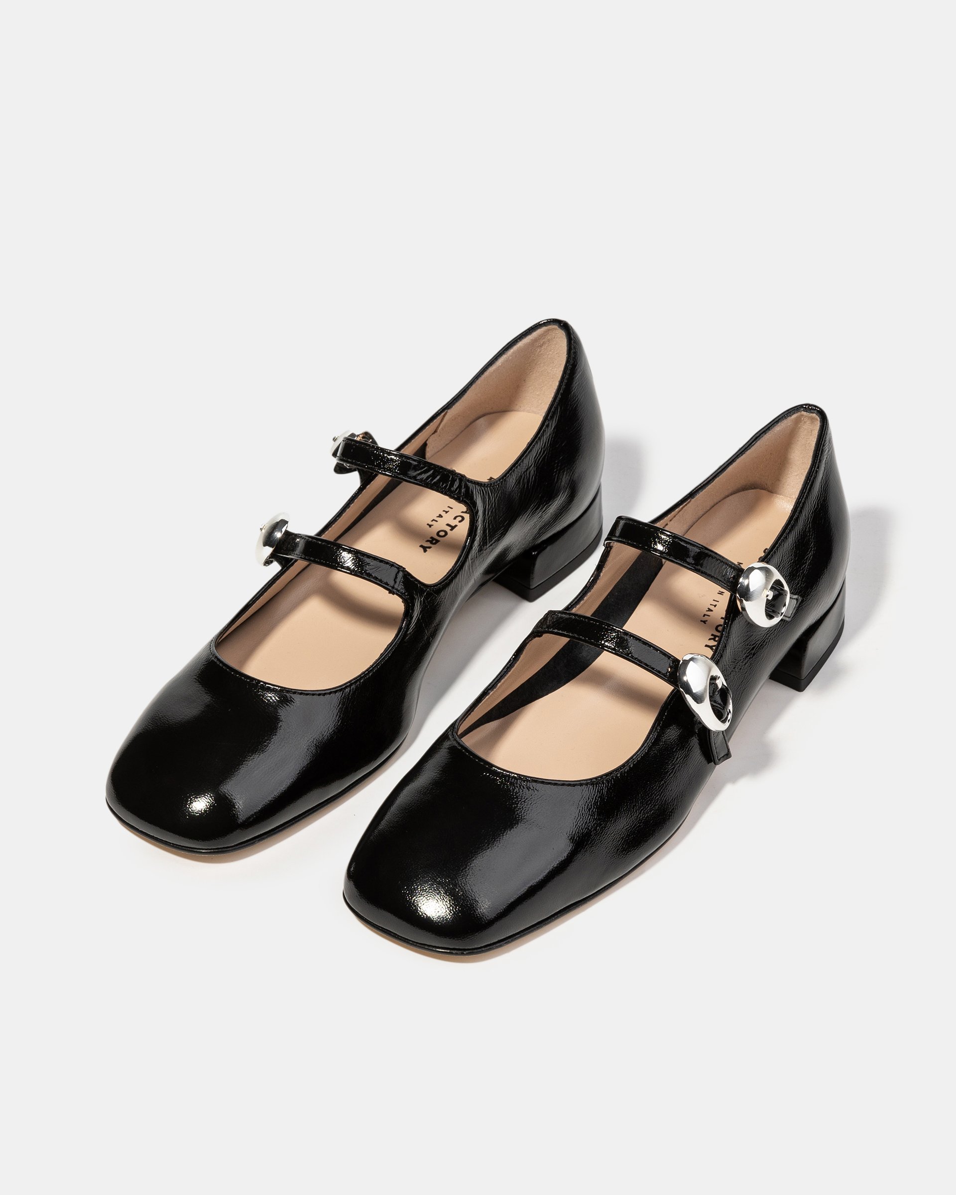 Черные кожаные туфли с пряжками - Image 2 of 4