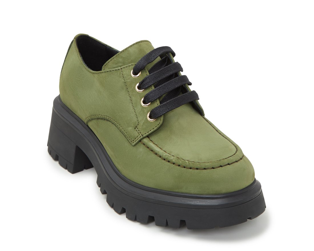 Зеленые замшевые полуботинки - Image 2 of 5