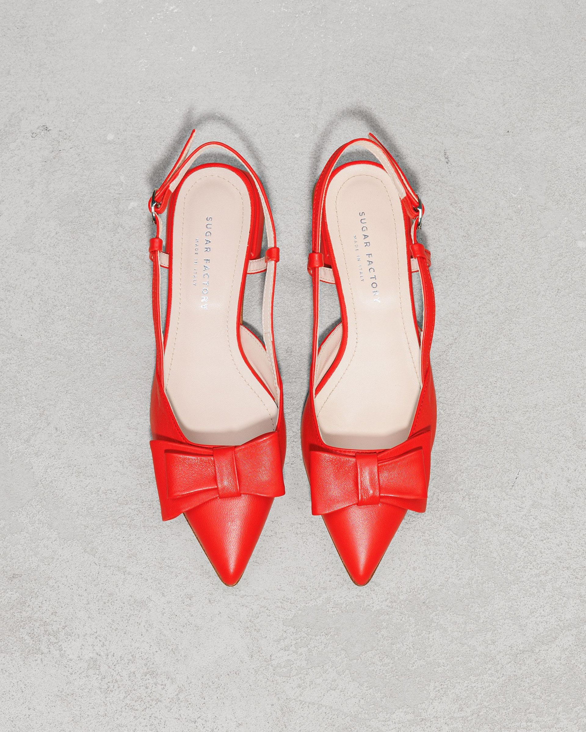 Красные кожаные туфли - Image 2 of 6