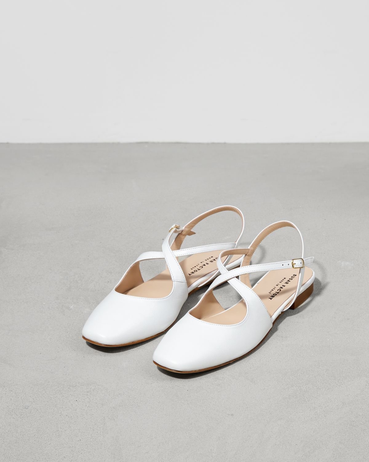 Белые кожаные туфли - Image 3 of 6