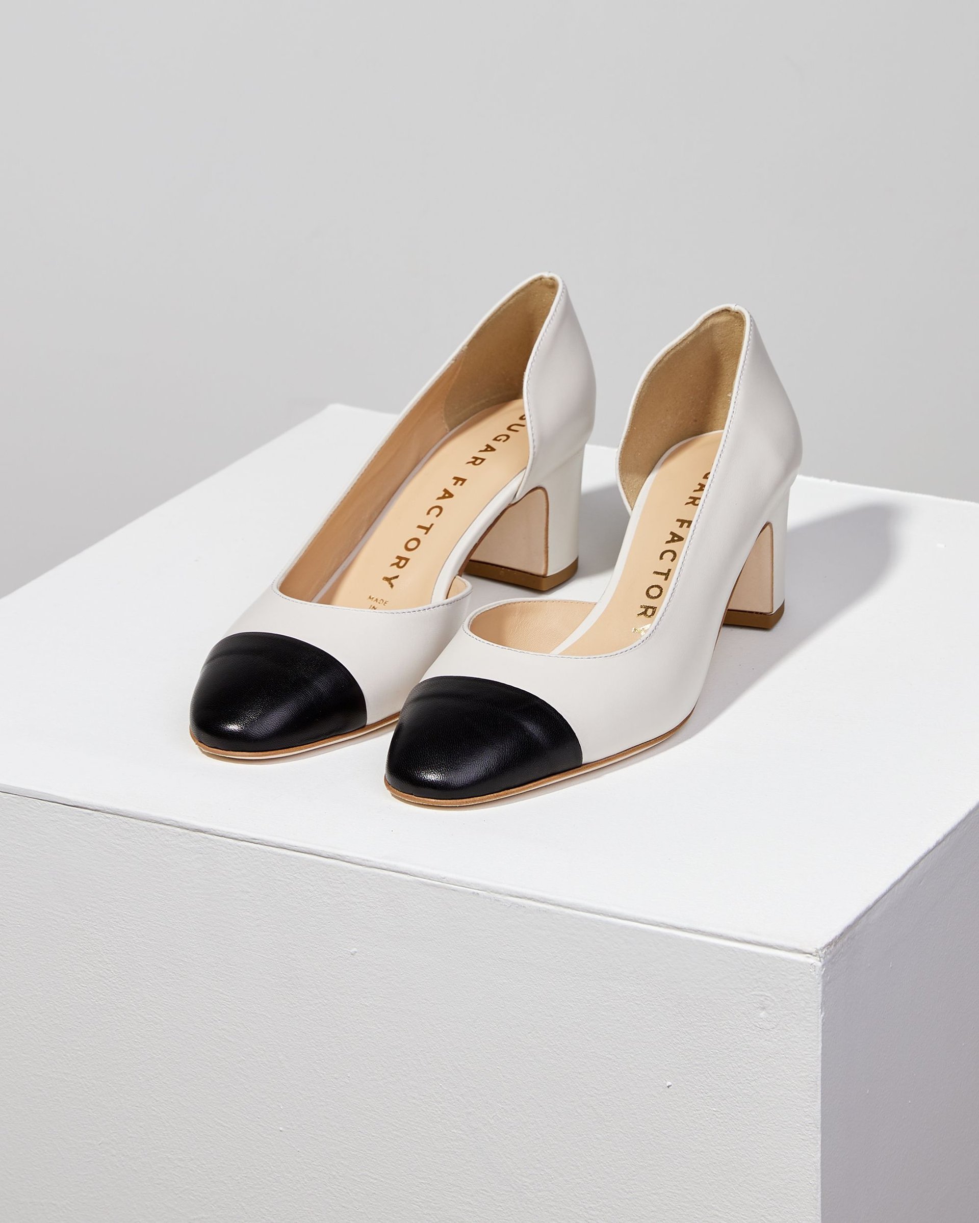 Белые кожаные туфли - Image 3 of 6