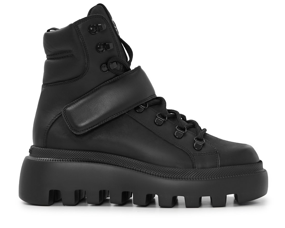 Черные замшевые ботинки - Main image