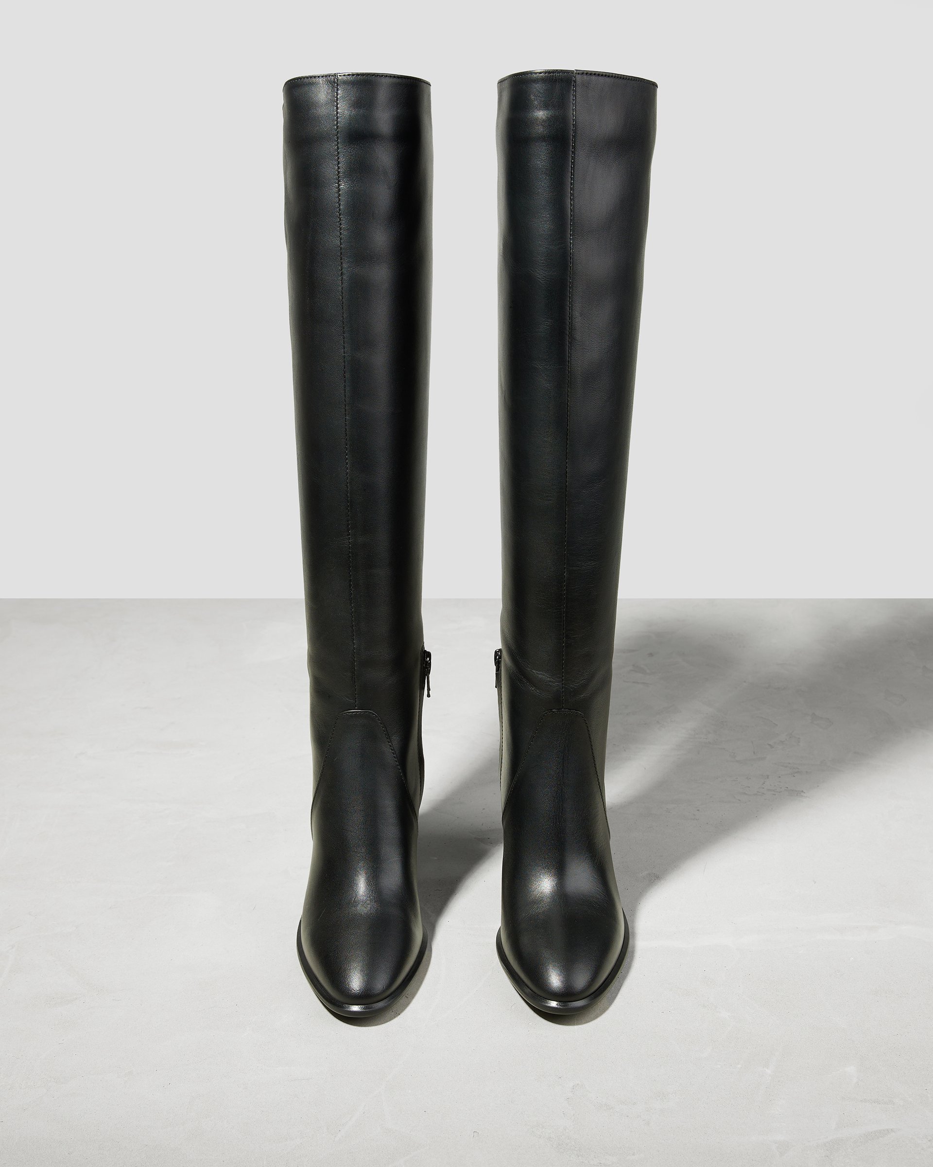 Черные кожаные сапоги - Image 3 of 6