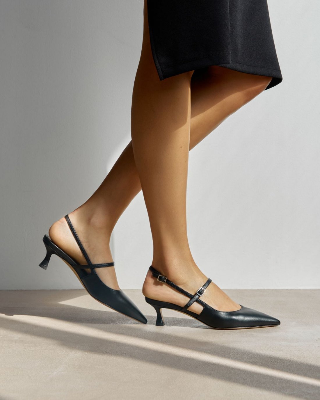 Черные кожаные туфли - Main image