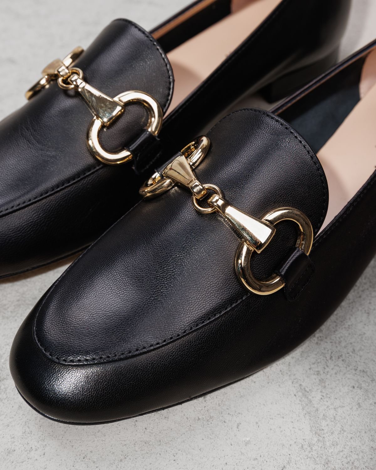 Черные кожаные лоферы - Image 4 of 4