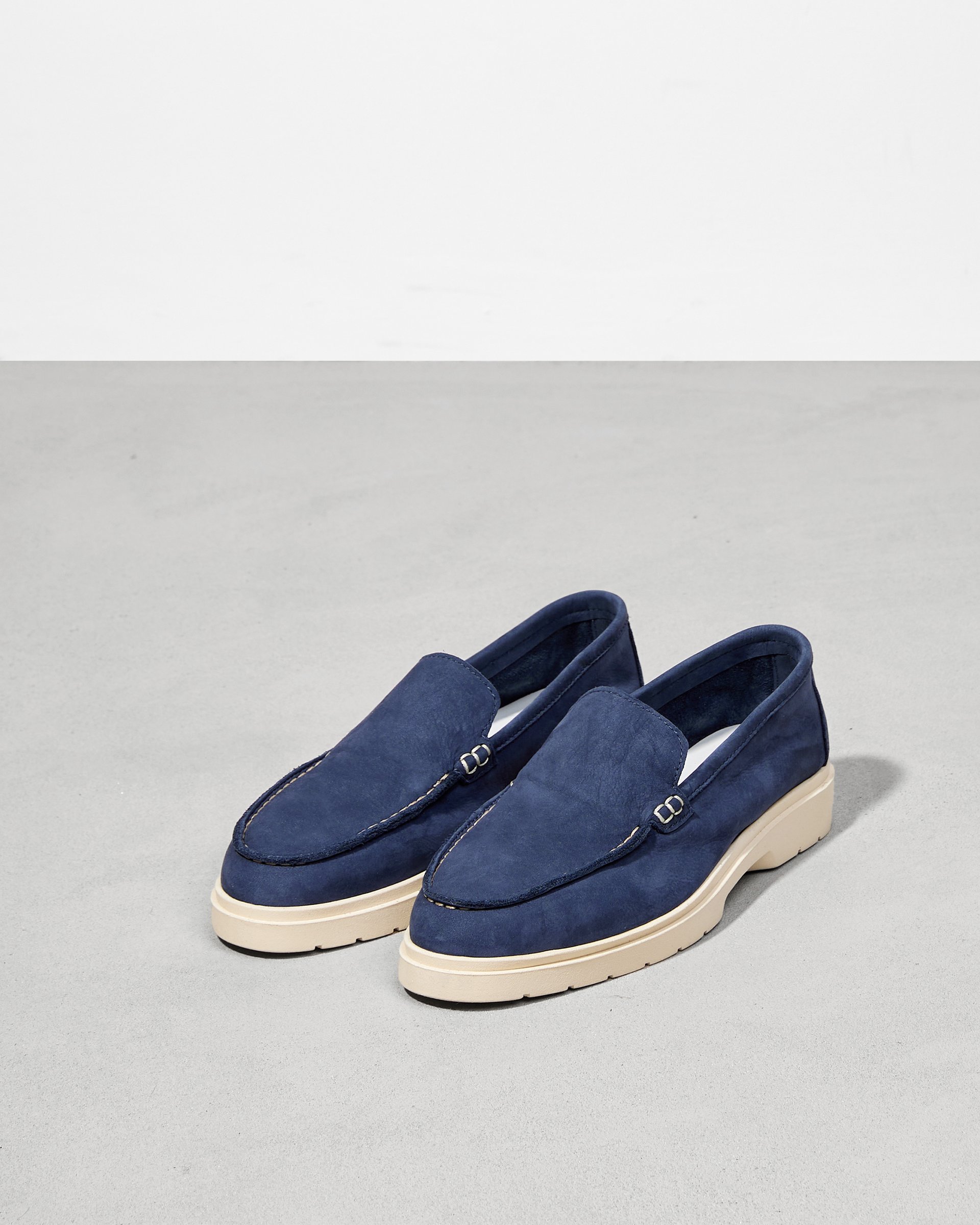 Синие лоферы из нубука - Image 3 of 6