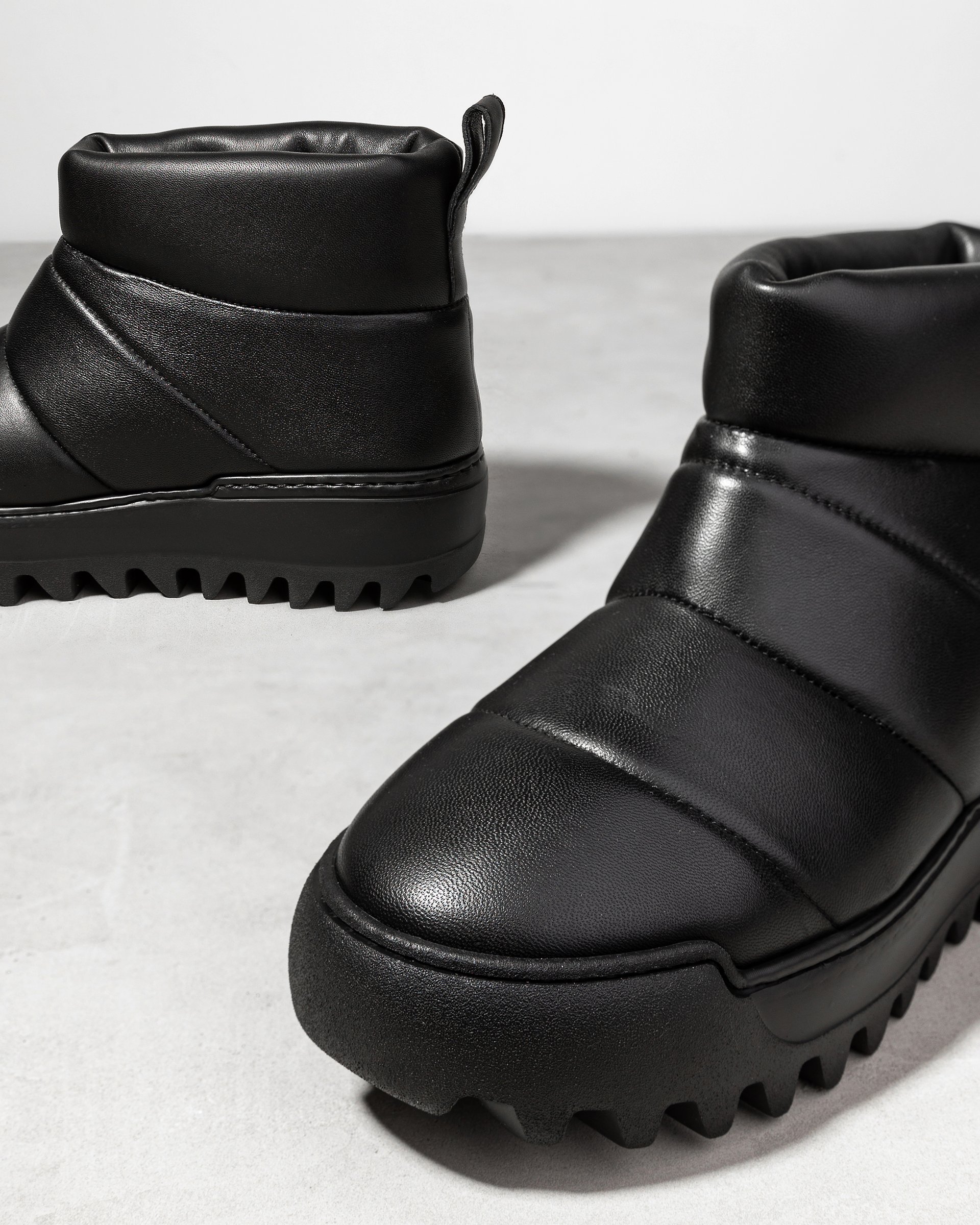 Черные кожаные зимние ботинки - Image 4 of 4