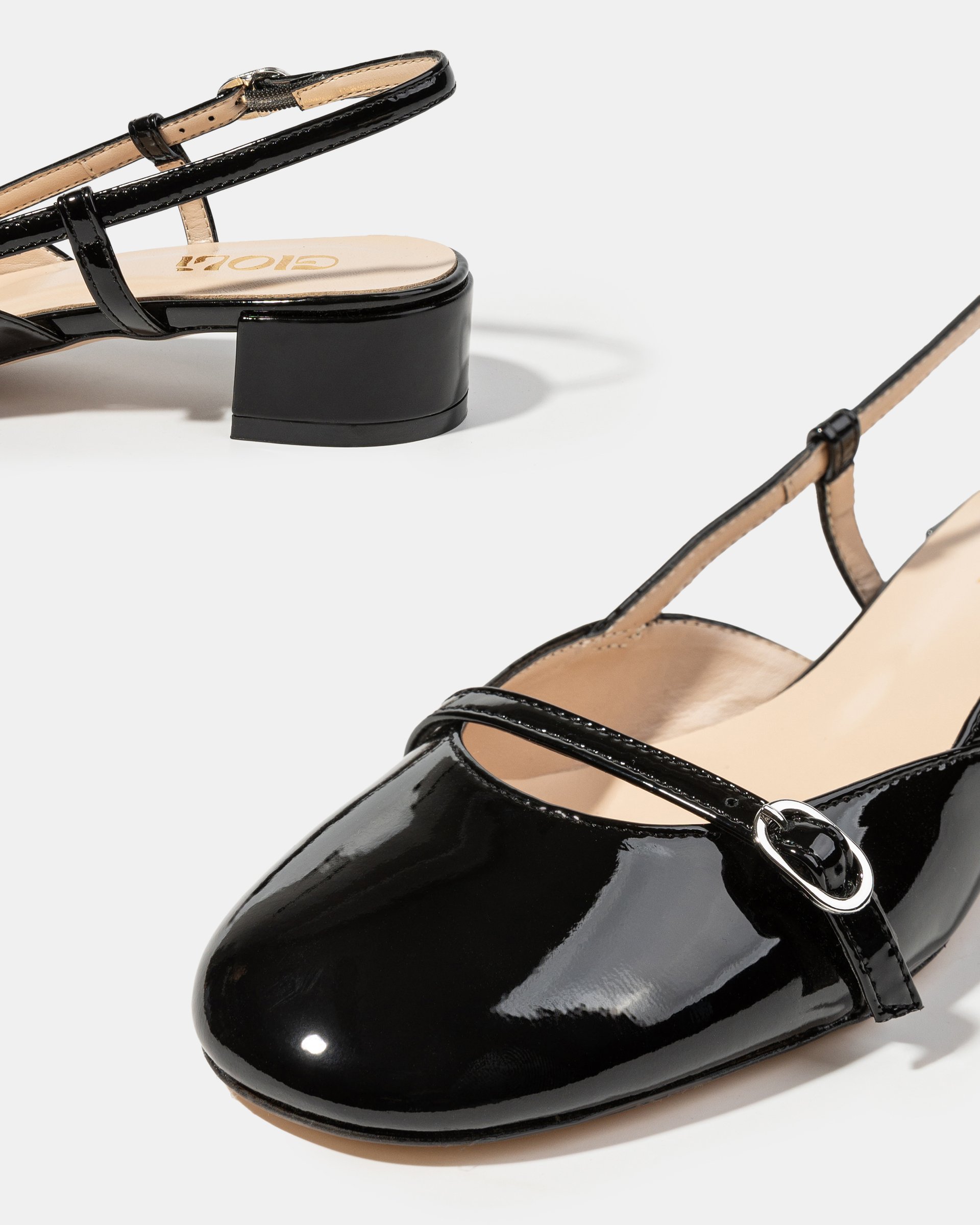 Черные лакированные туфли на каблуке - Image 4 of 4