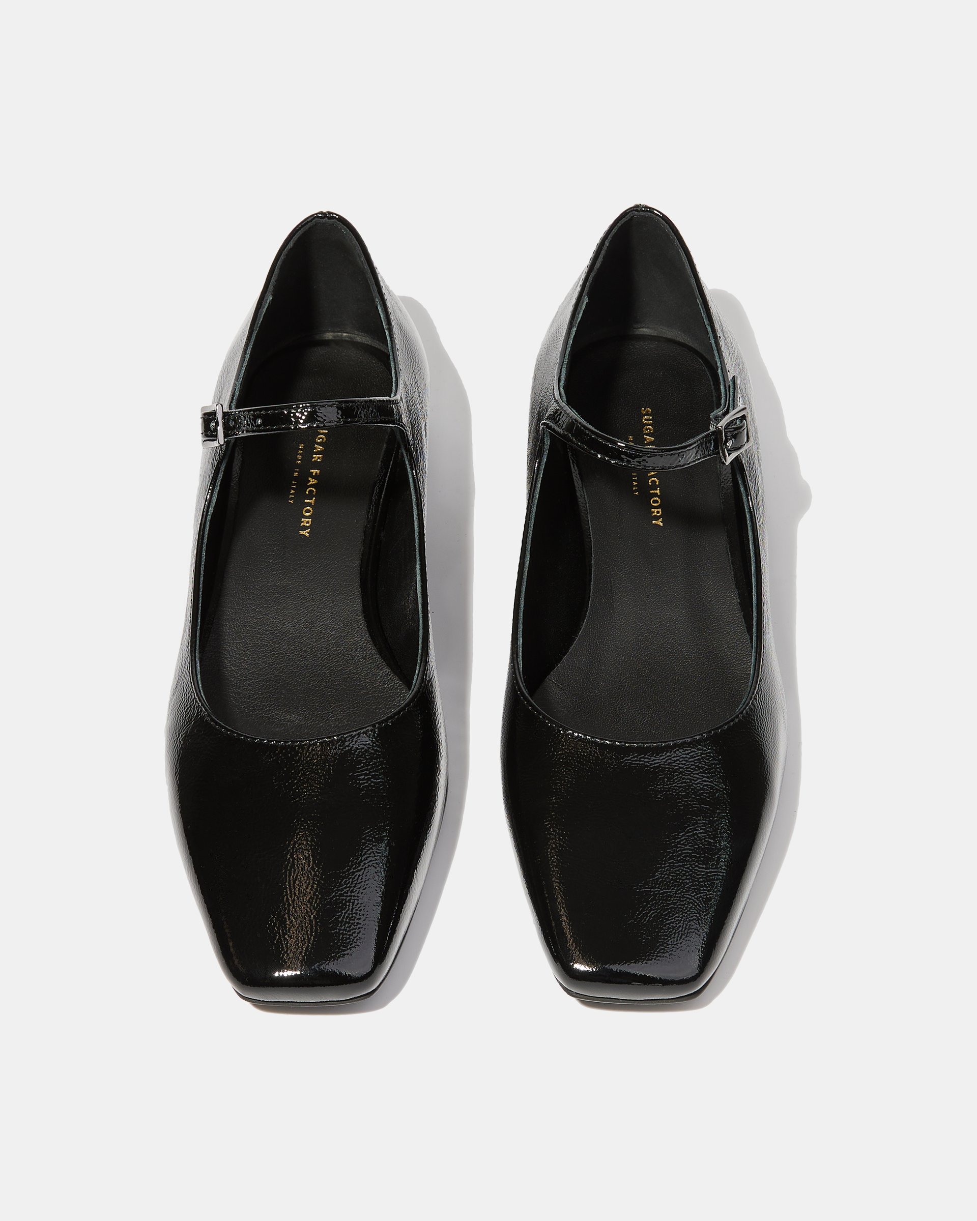 Черные кожаные туфли на ремешке - Image 3 of 5