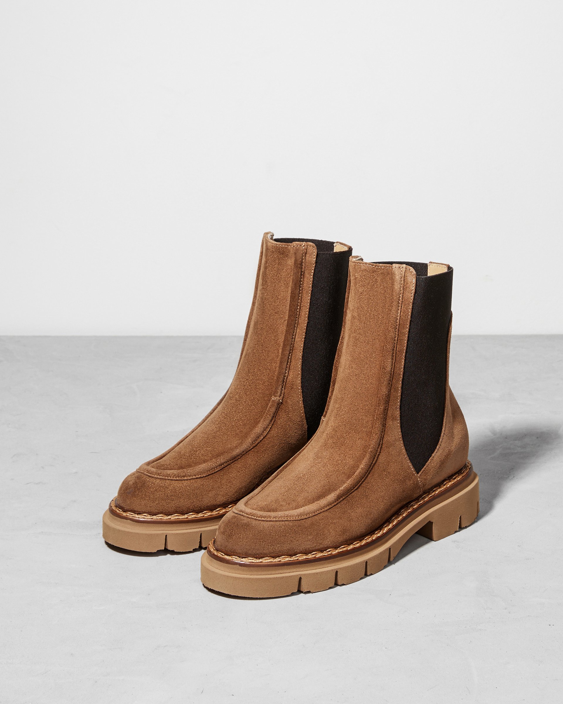 Коричневые ботинки из замши - Image 2 of 6