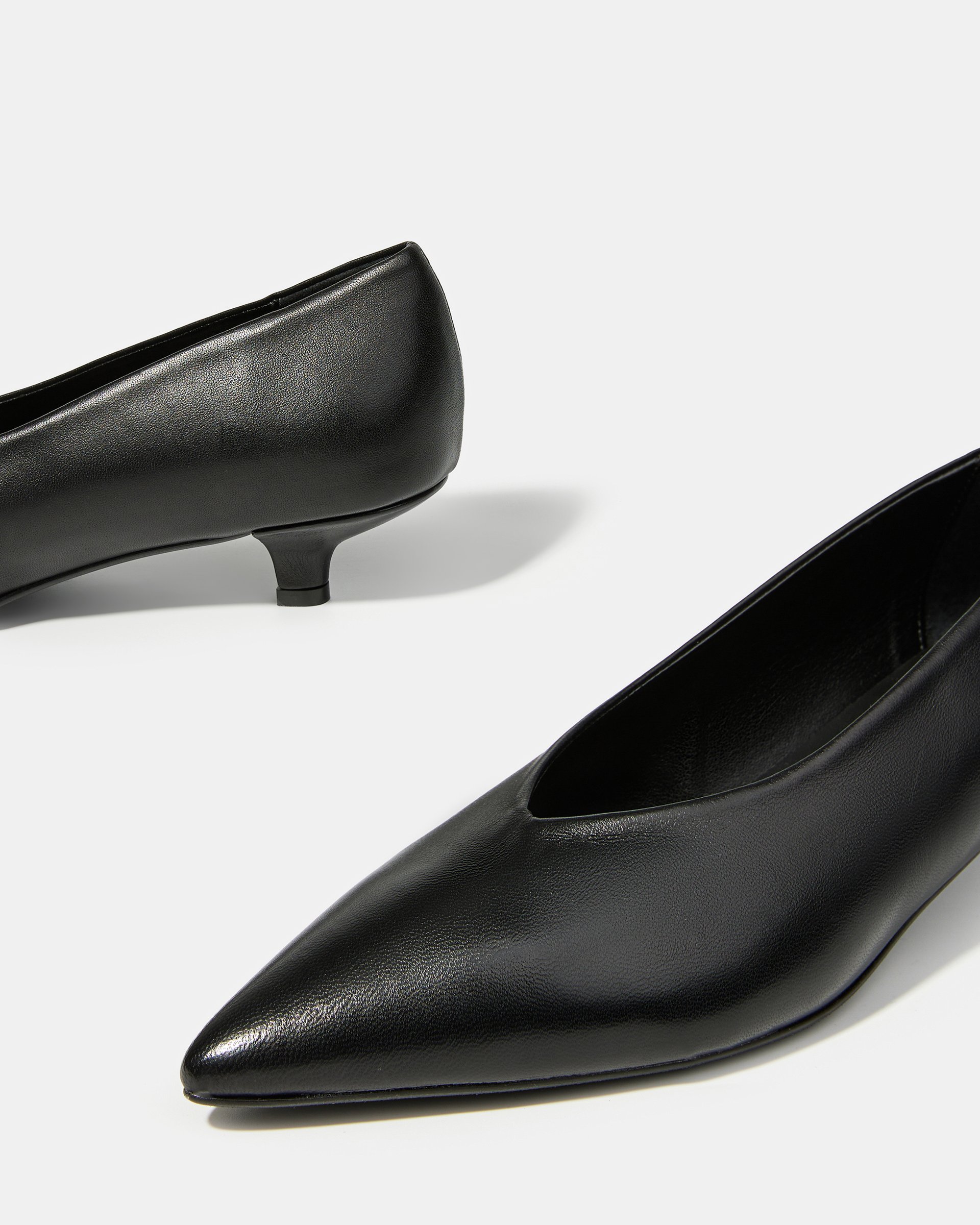 Черные кожаные туфли - Image 4 of 5