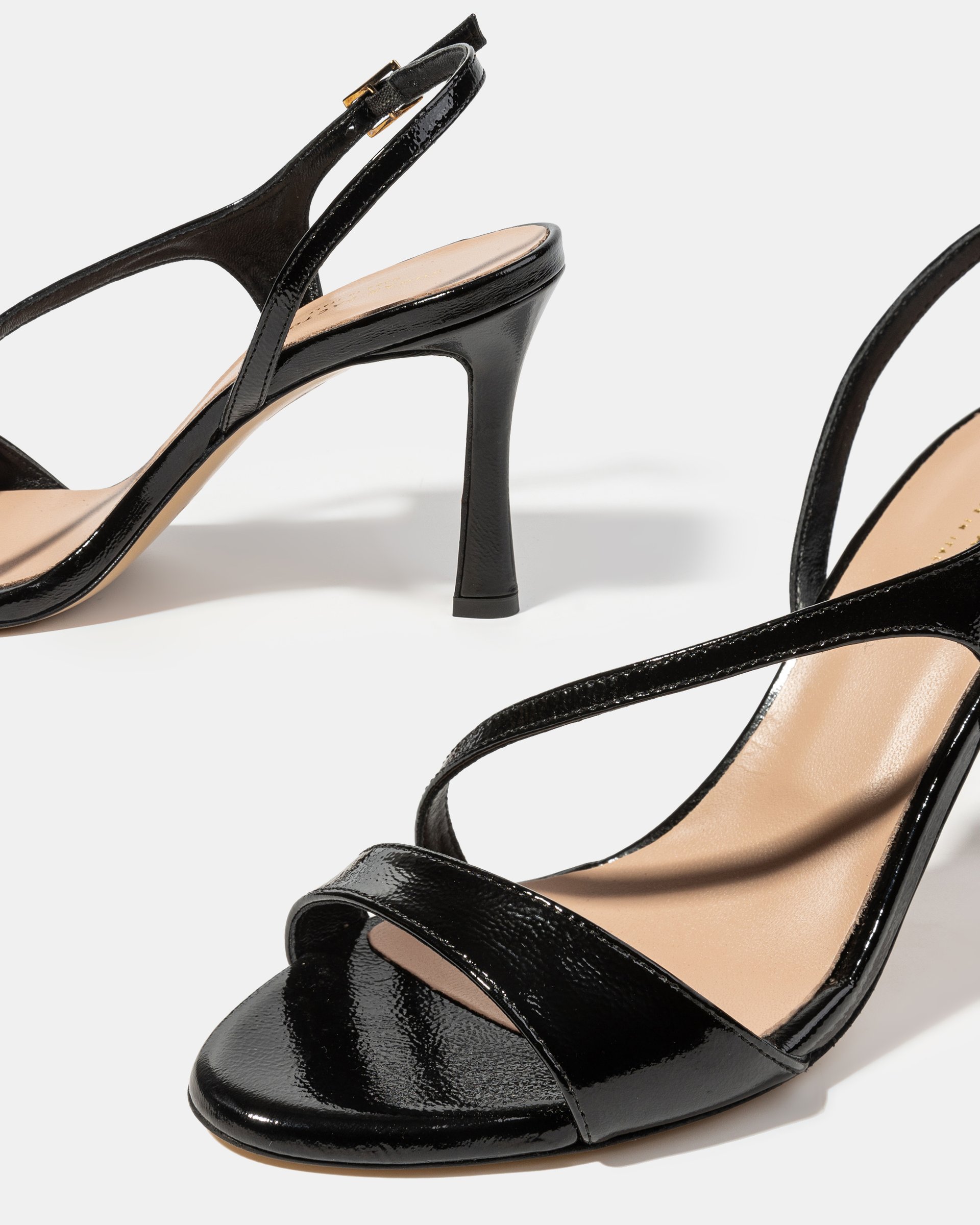 Черные босоножки из натуральной кожи - Image 4 of 5