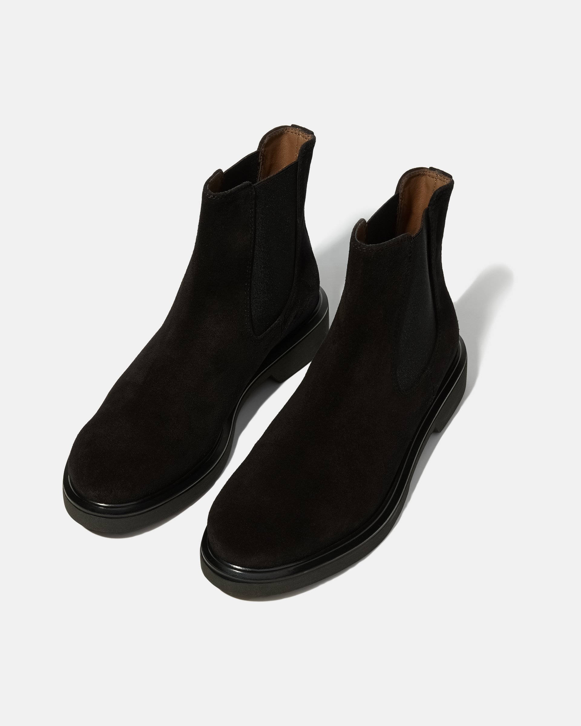 Черные замшевые женские ботинки - Image 2 of 4