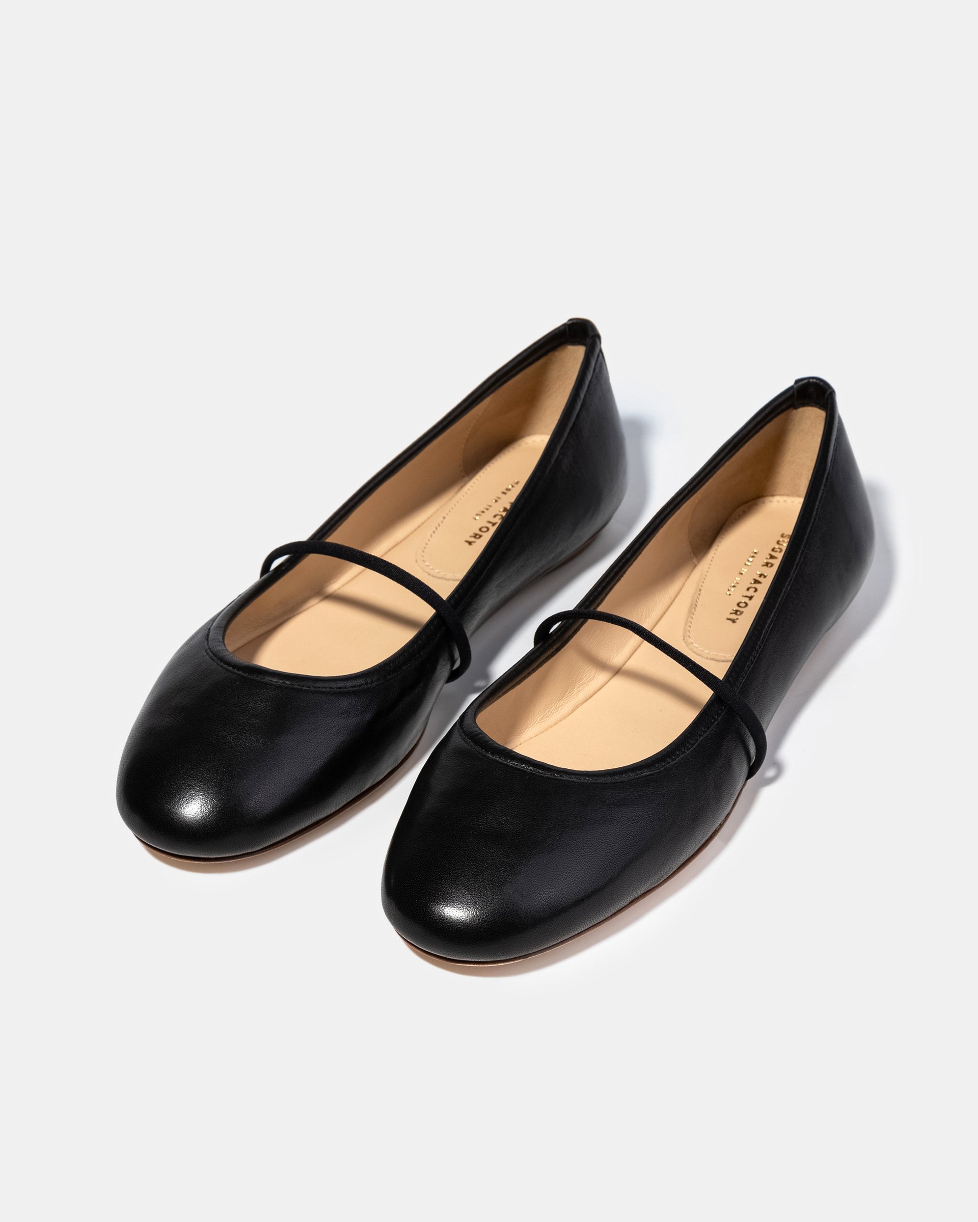 Классические черные кожаные балетки - Image 2 of 4