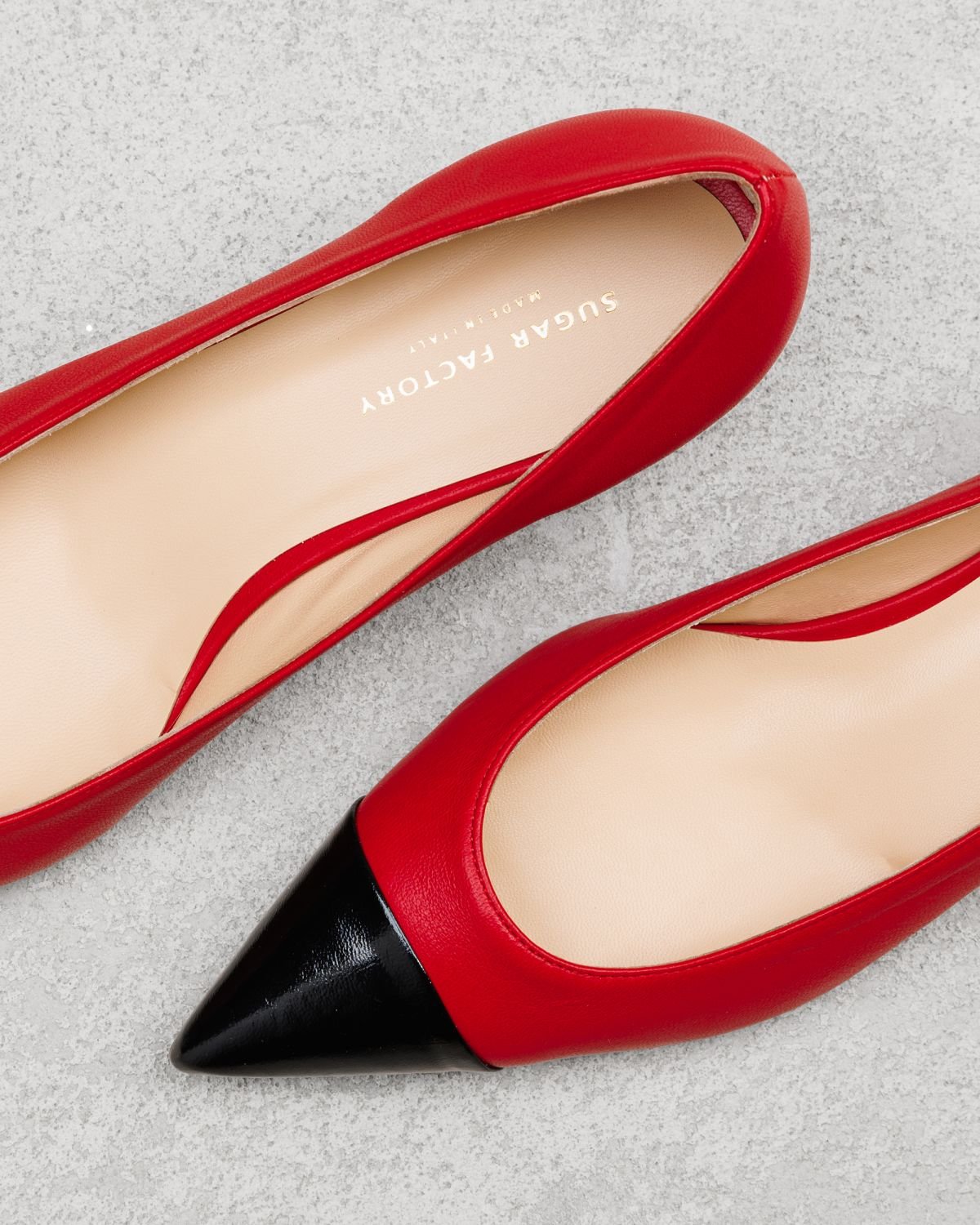 Красные кожаные туфли - Image 4 of 6