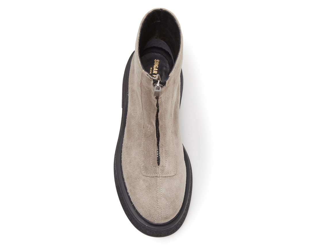 Светло-серые замшевые ботинки - Image 4 of 5