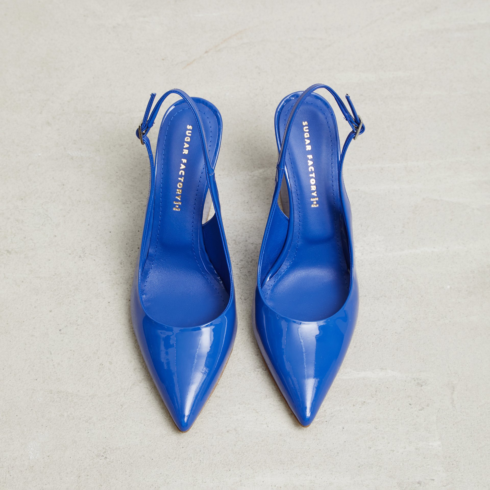 Синие кожаные туфли - Image 2 of 5