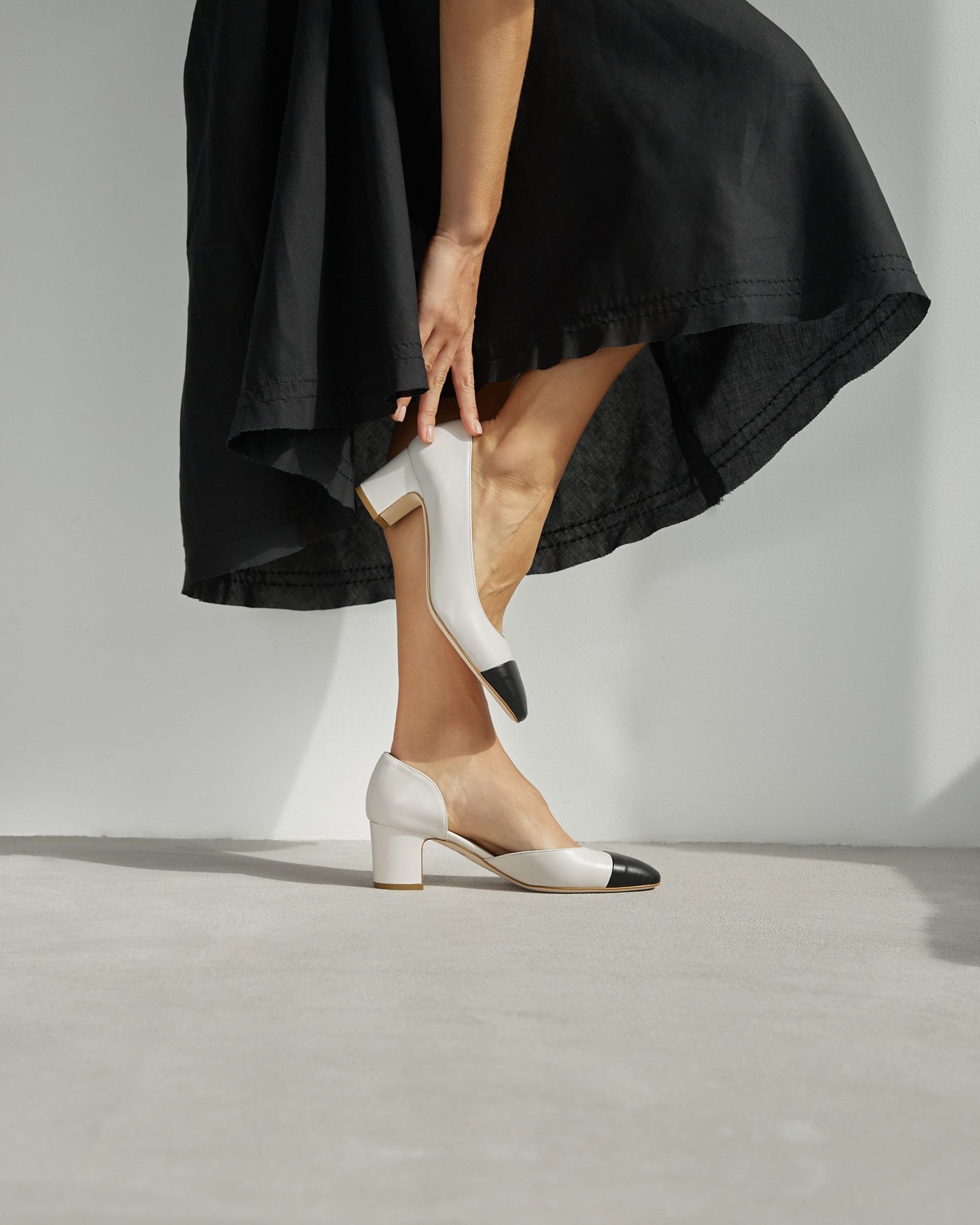 Белые кожаные туфли - Image 5 of 6