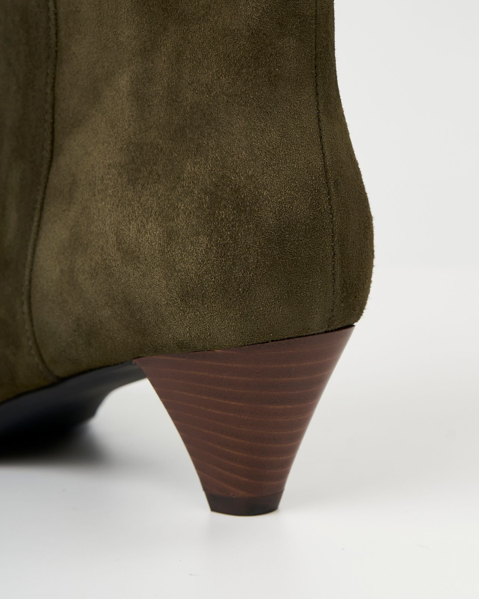 Зеленые замшевые ботильоны - Image 5 of 5