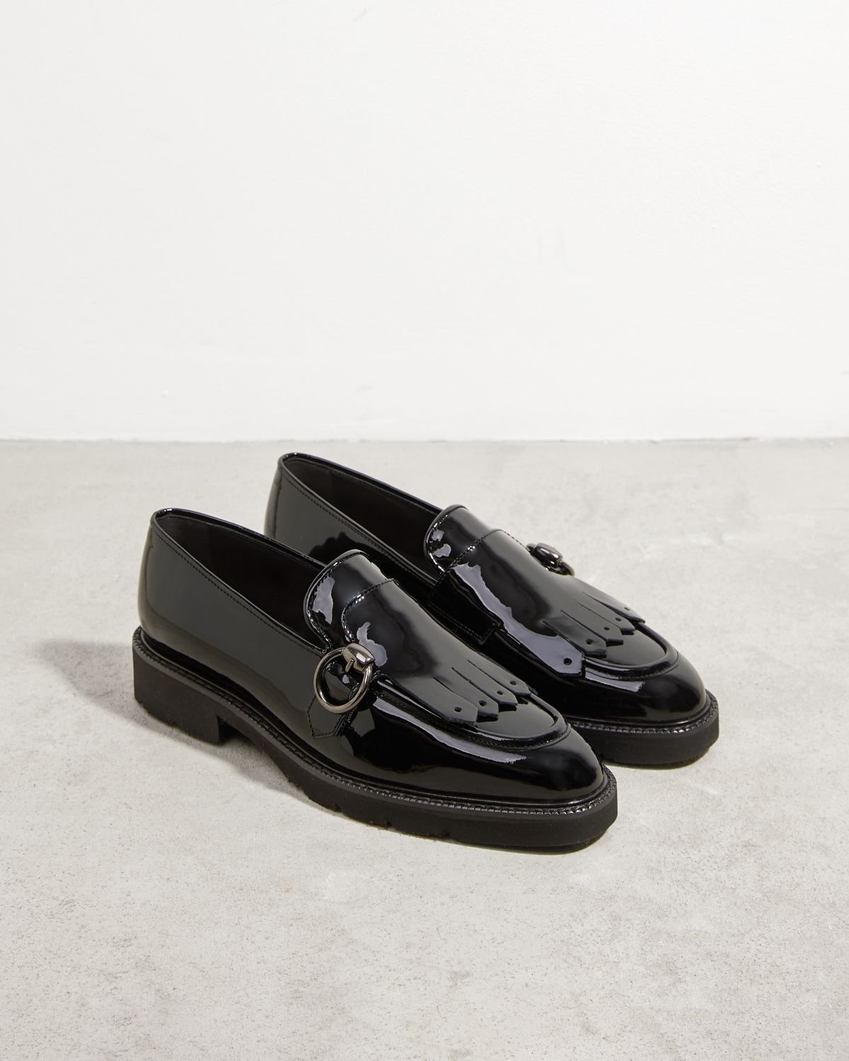 Черные кожаные лоферы - Image 2 of 7