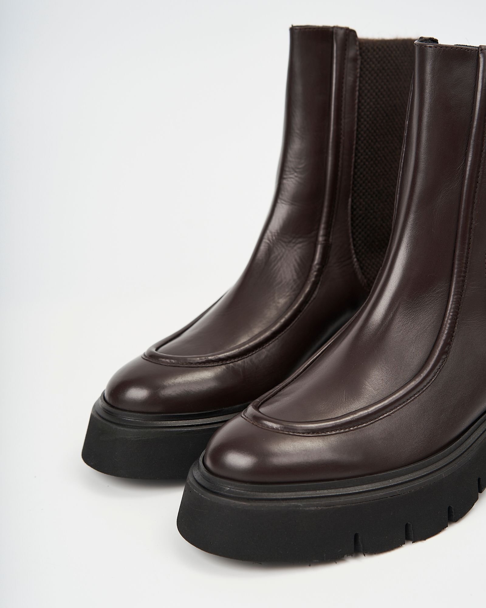 Коричневые кожаные челси - Image 2 of 3