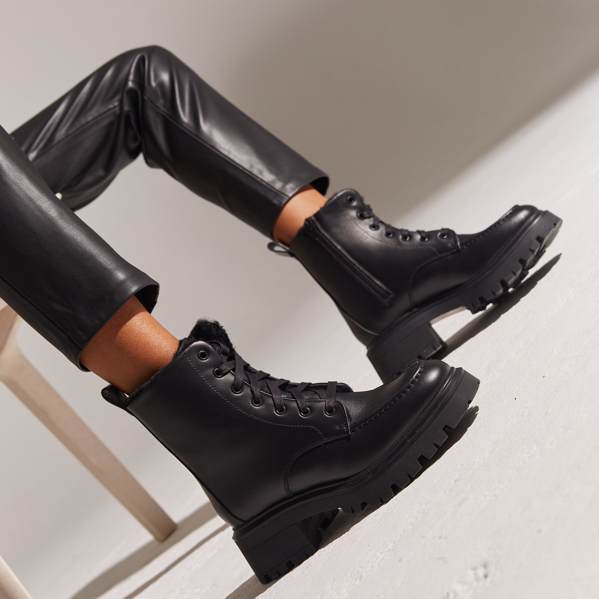 Черные кожаные ботинки - Image 5 of 5