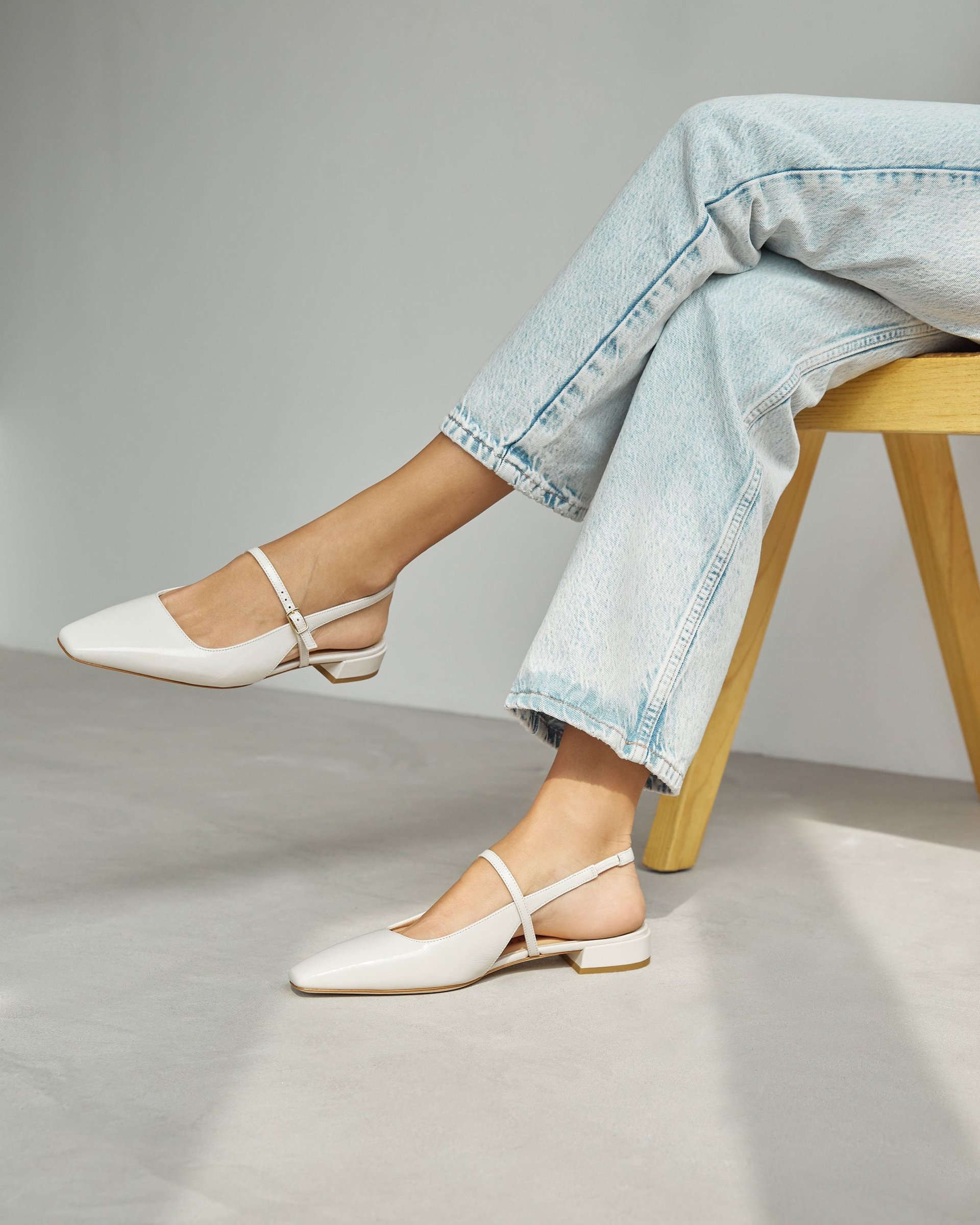 Молочные кожаные туфли - Image 5 of 6